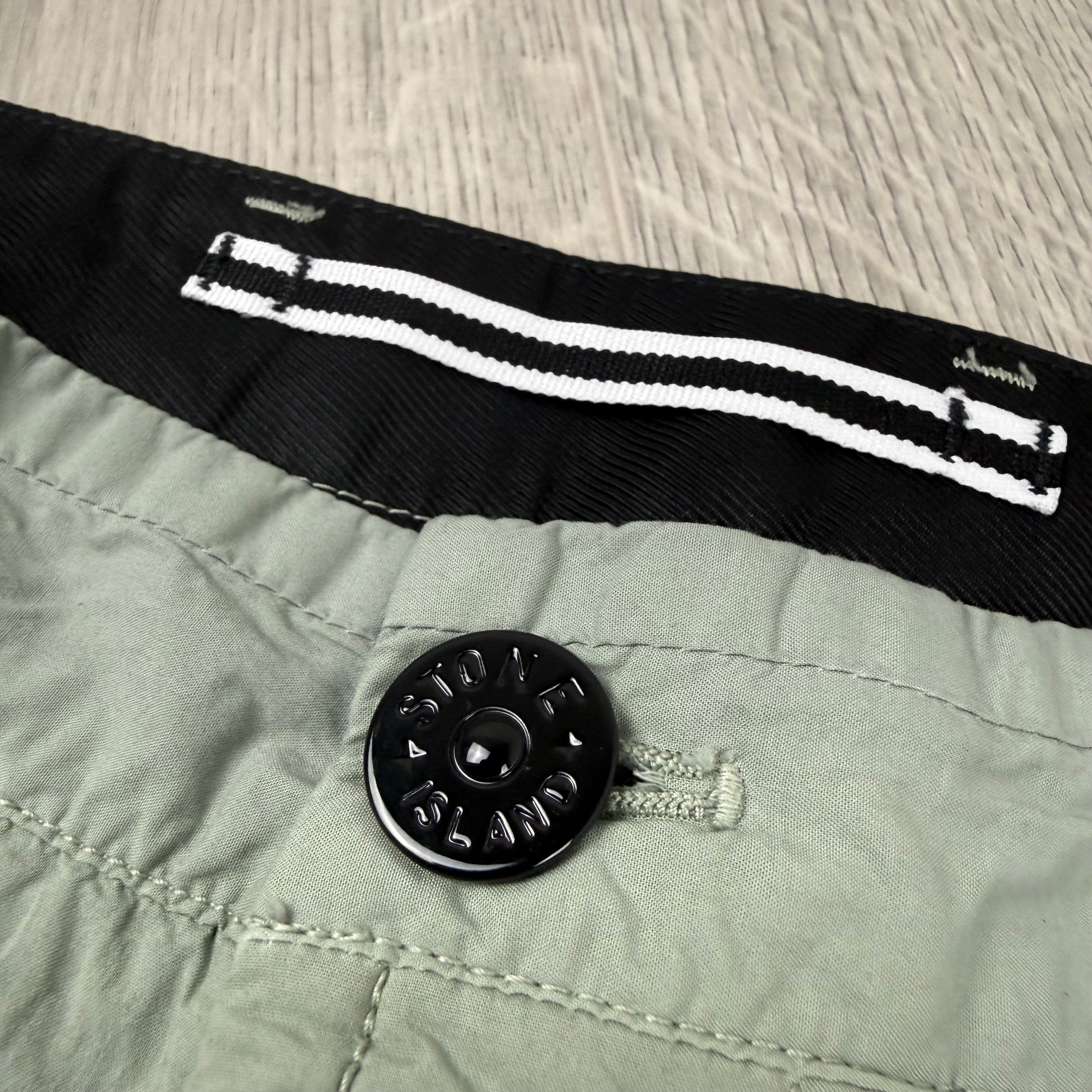 Stone Island Cargo Shorts - Sage