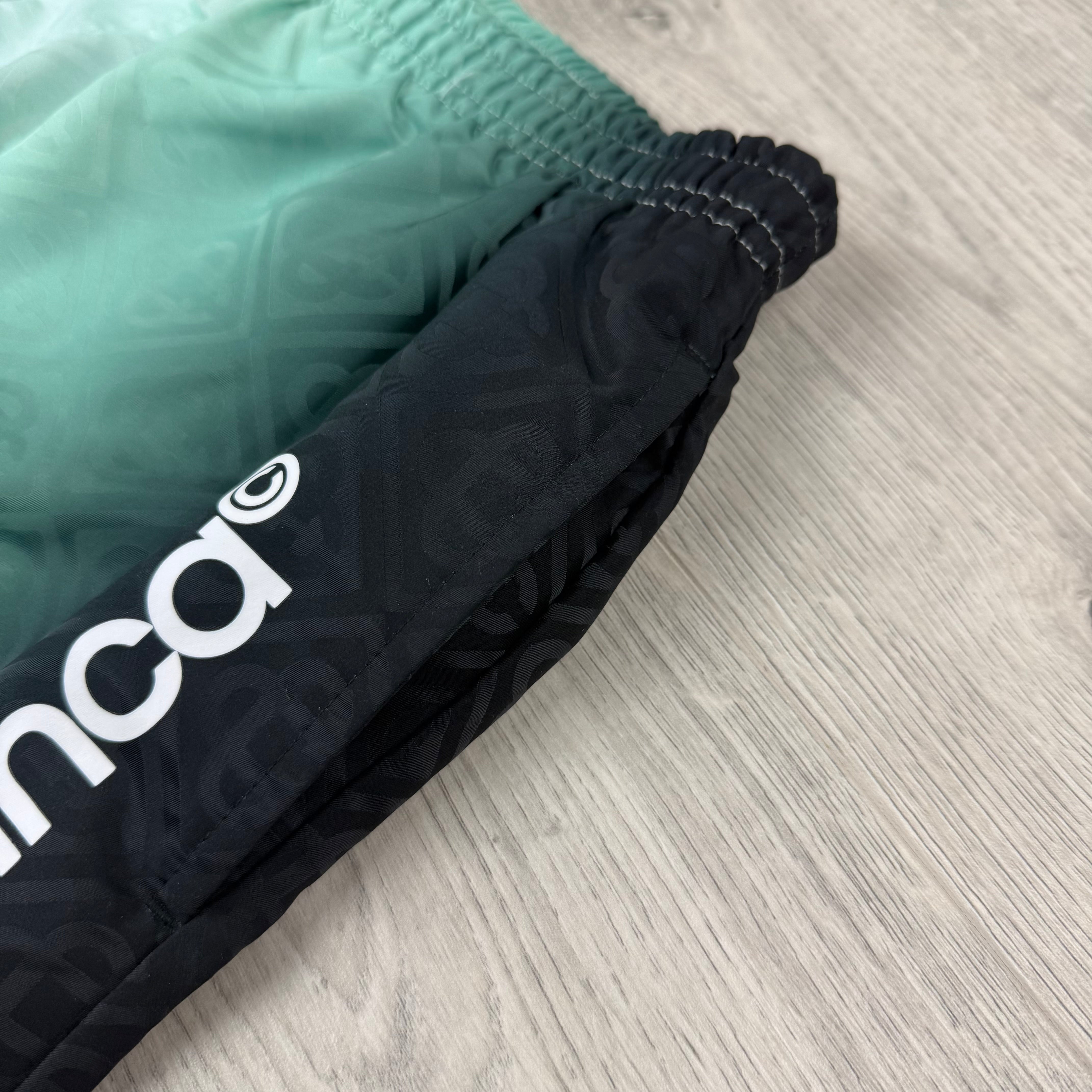 Casablanca Gradient Swim Shorts - Black