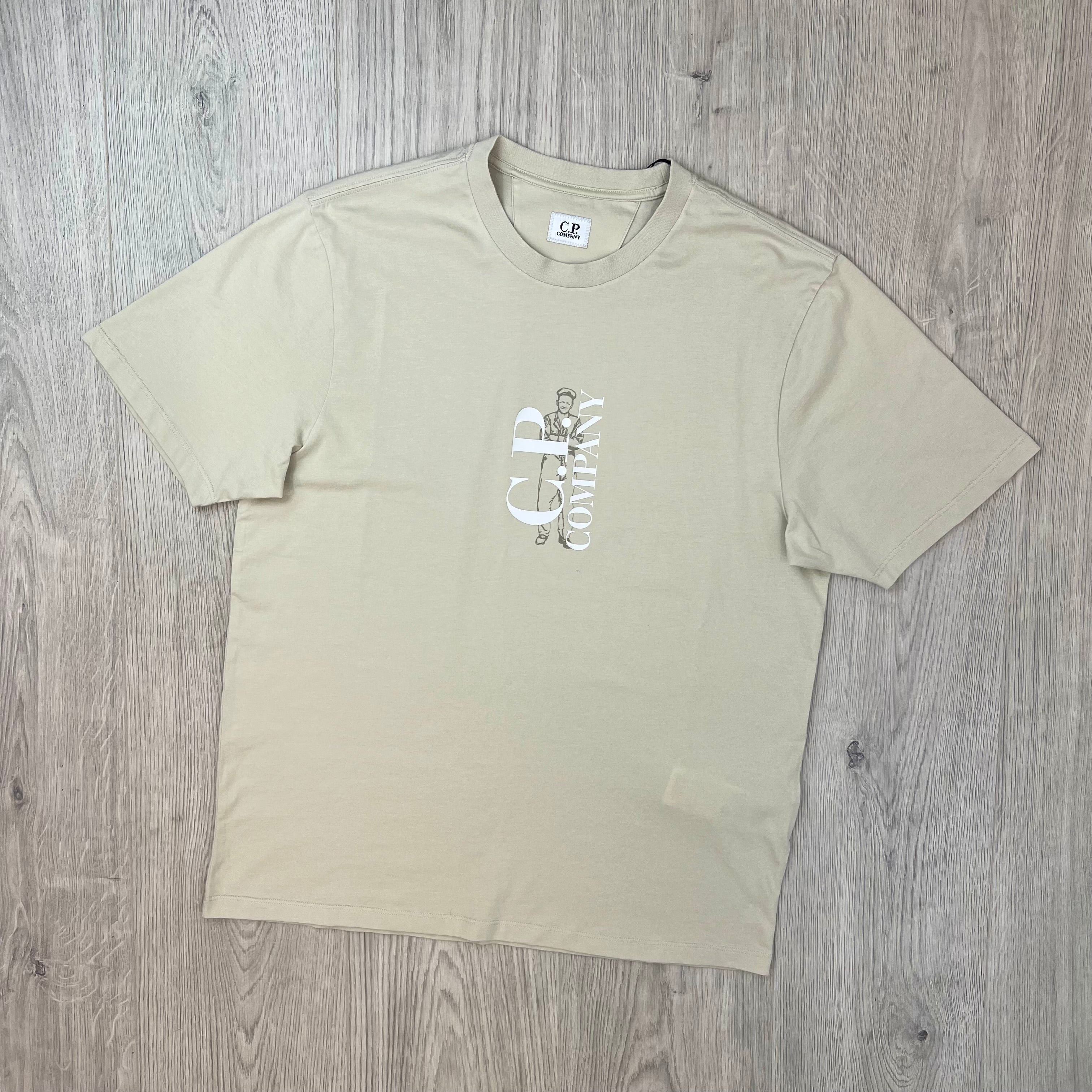 CP Company Sailor T-Shirt - Silver Birch