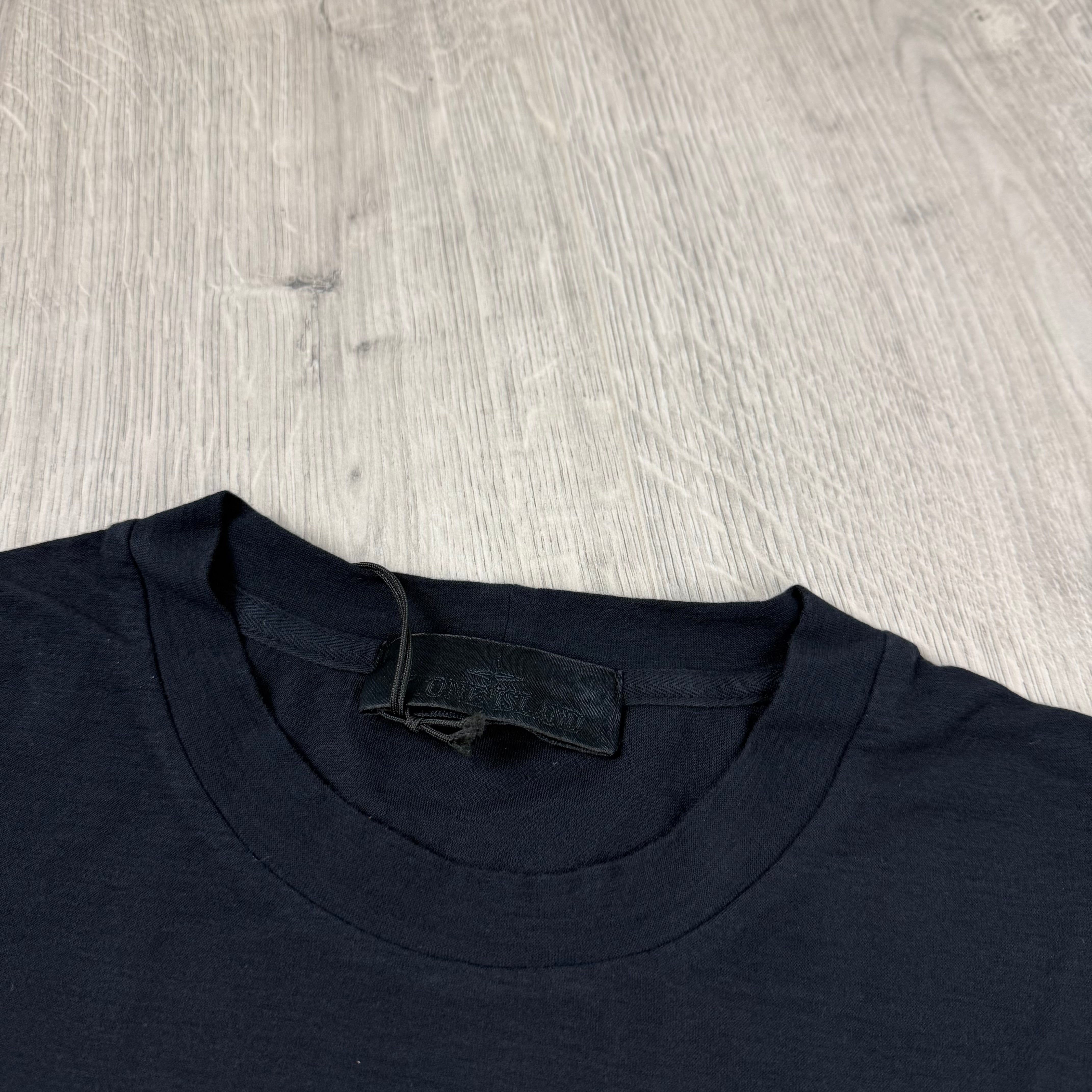Stone Island Ghost Patch T-Shirt - Navy