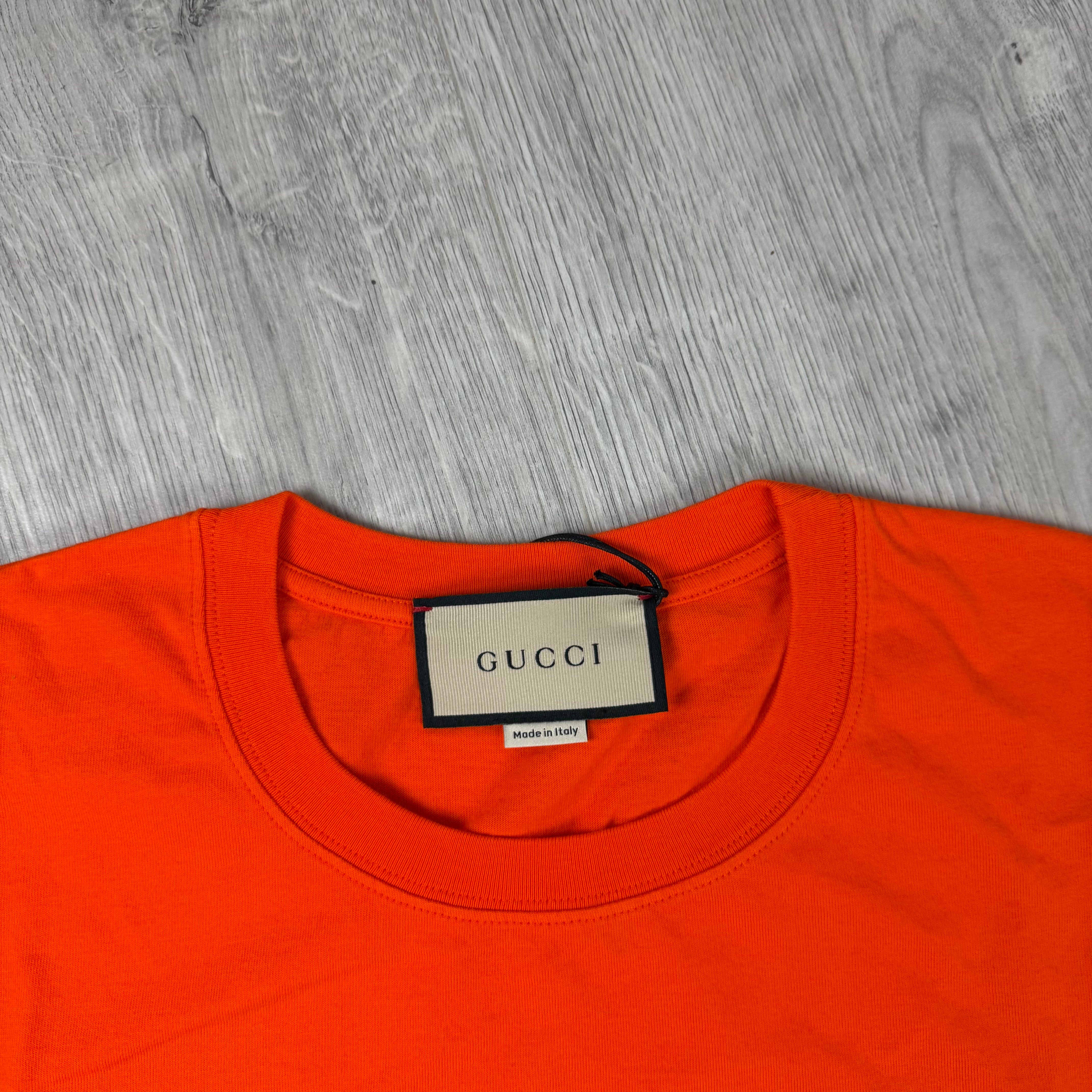 Gucci Palm T-Shirt - Orange