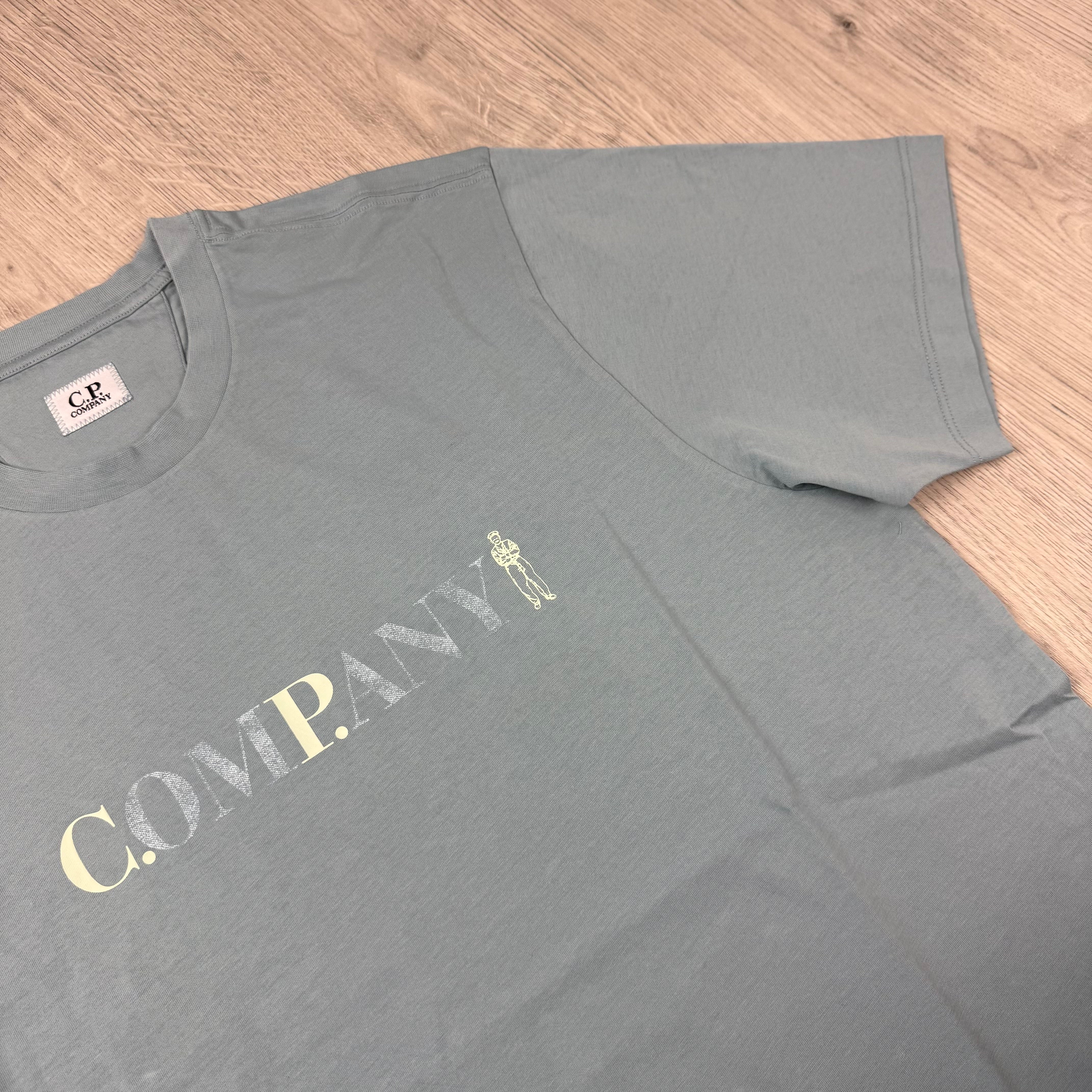 CP Company Sailor T-Shirt - Silver Blue