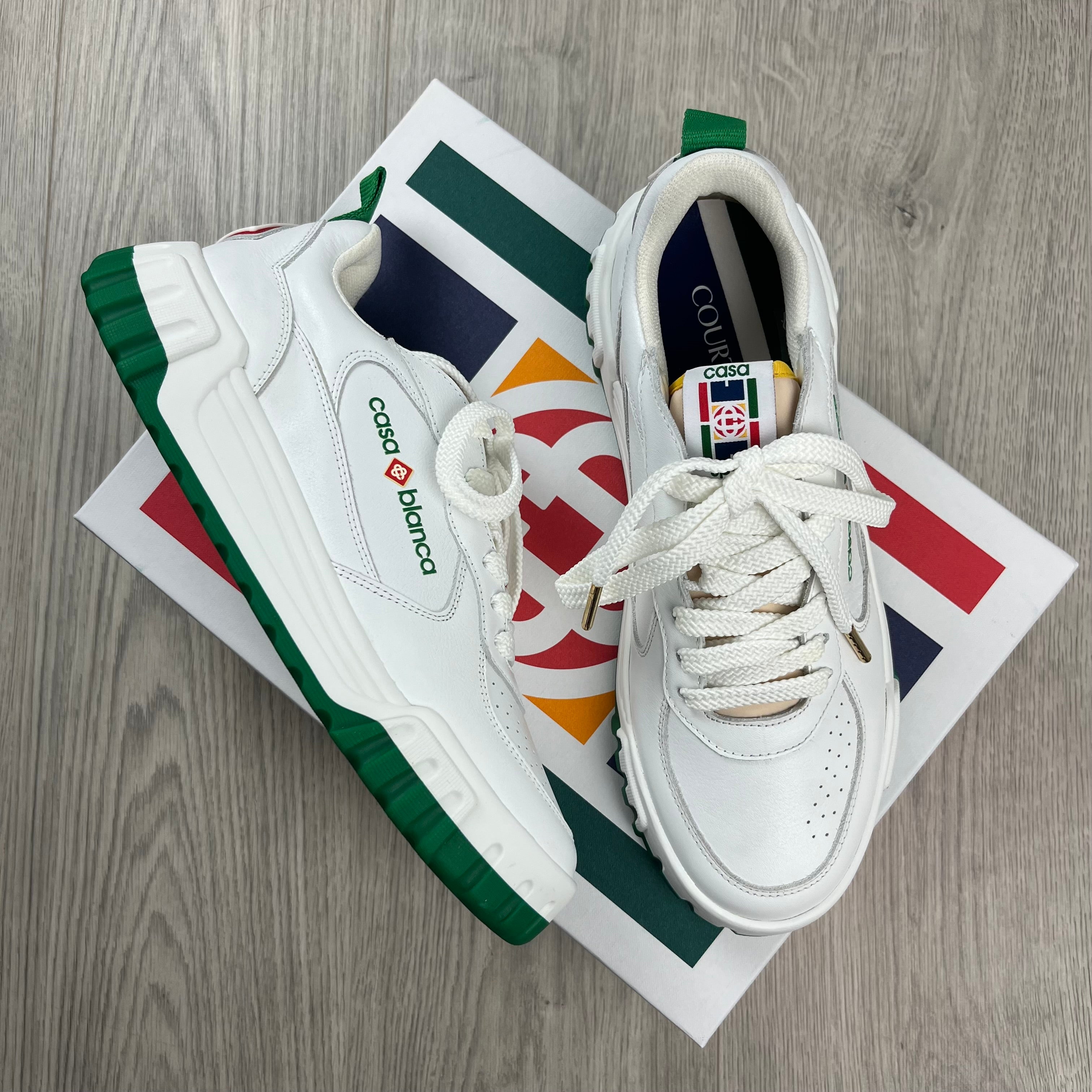 Casablanca Court Sneaker - White