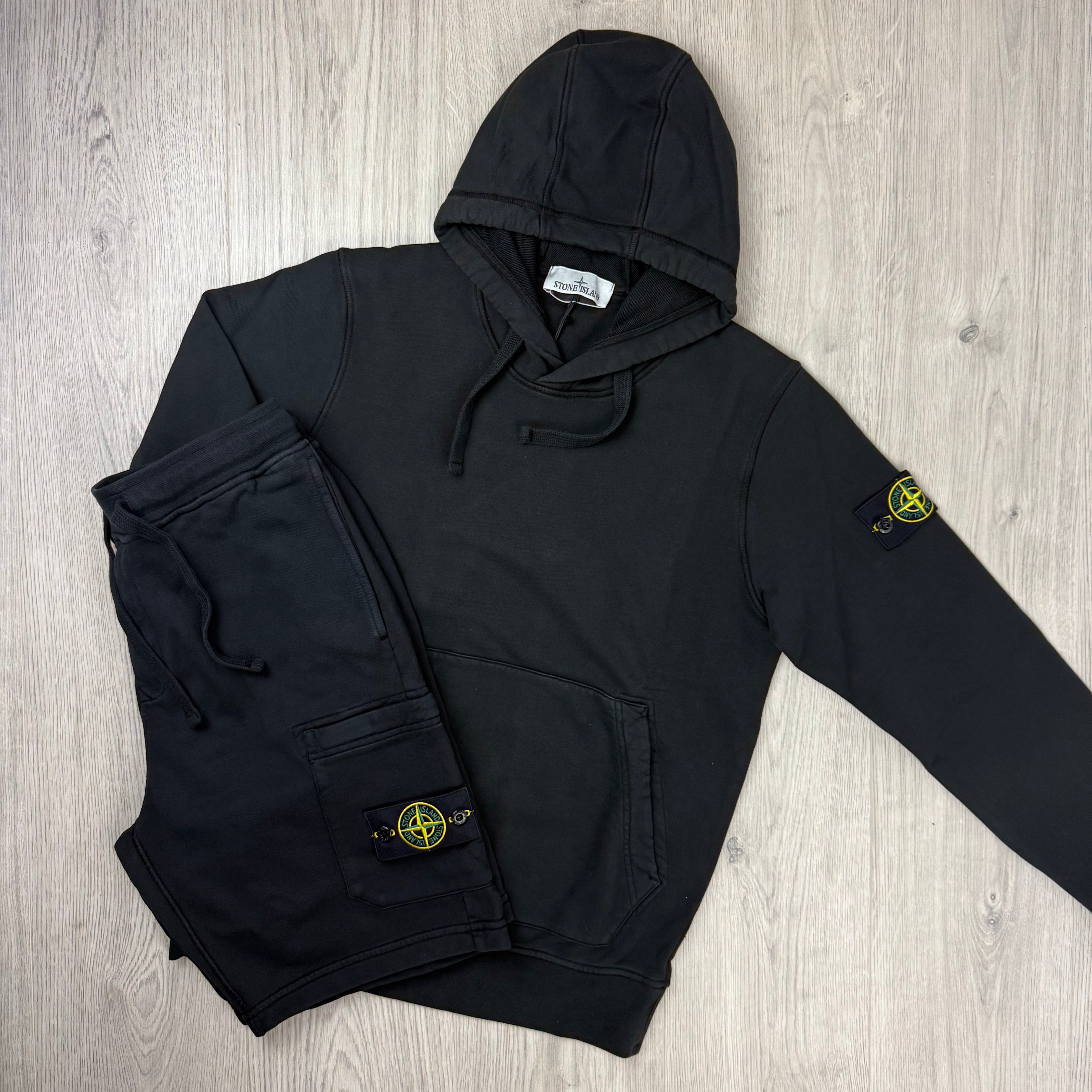 Stone Island Tracksuit - Black