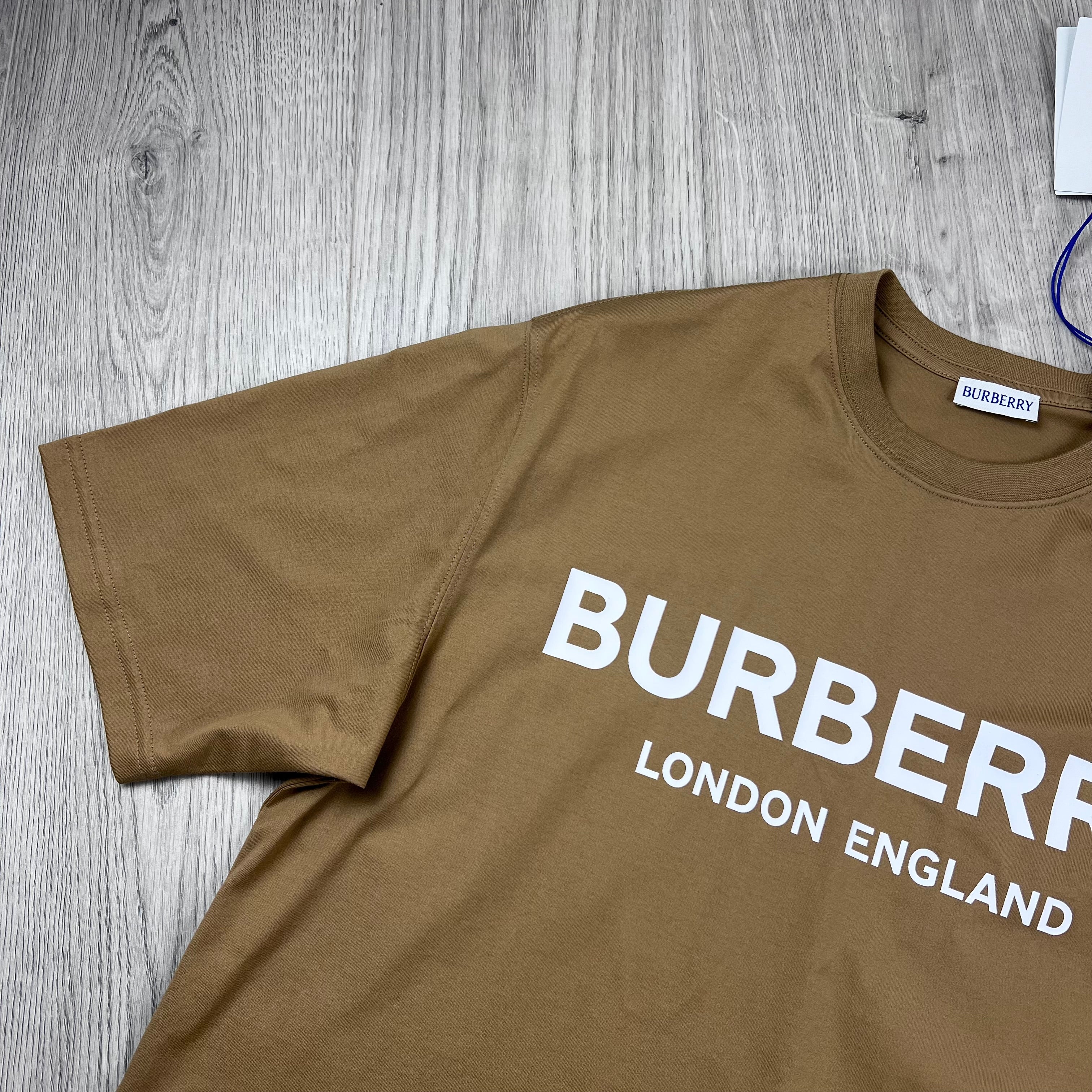 Burberry 'Ellison' T-Shirt - Camel