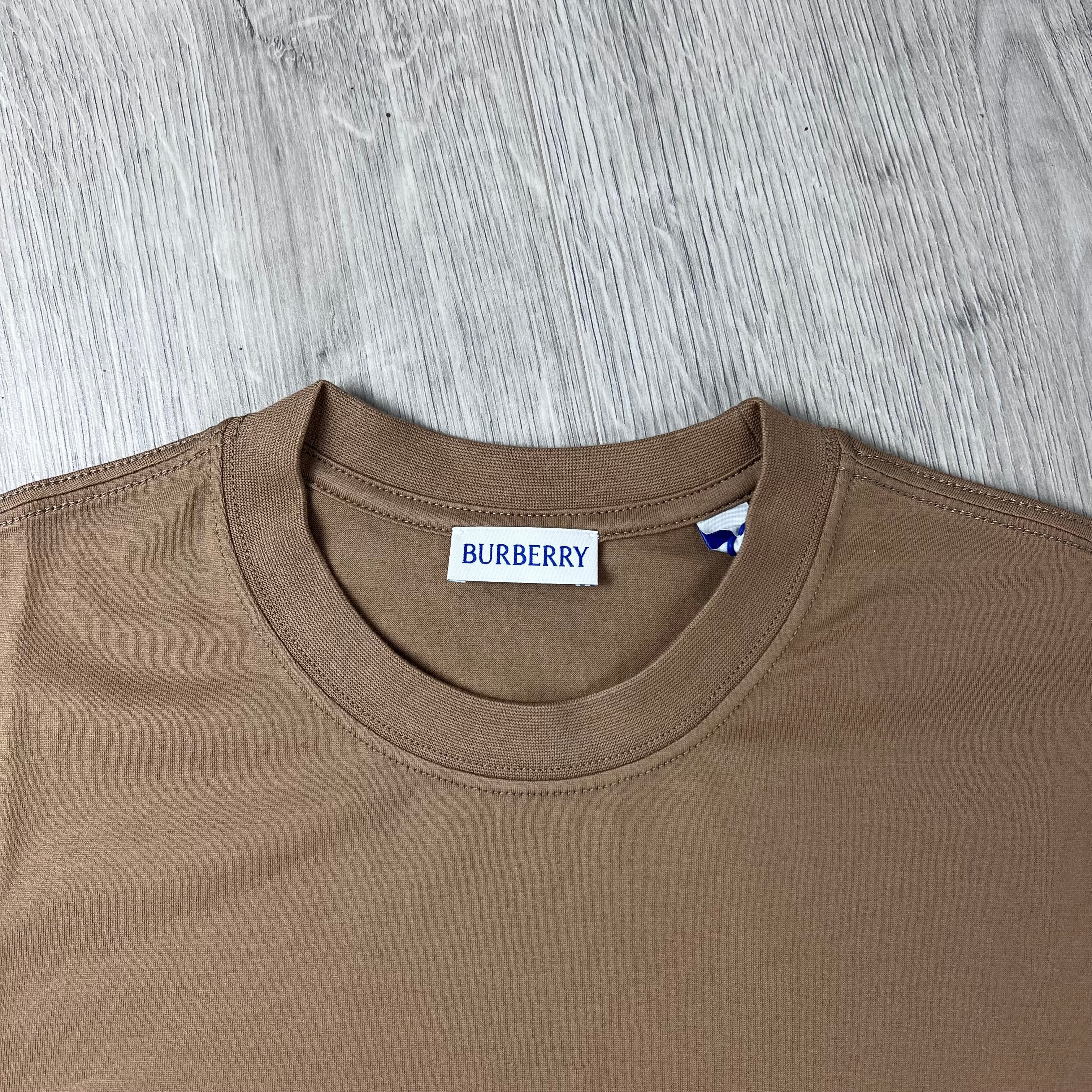 Burberry Striped T-Shirt - Beige