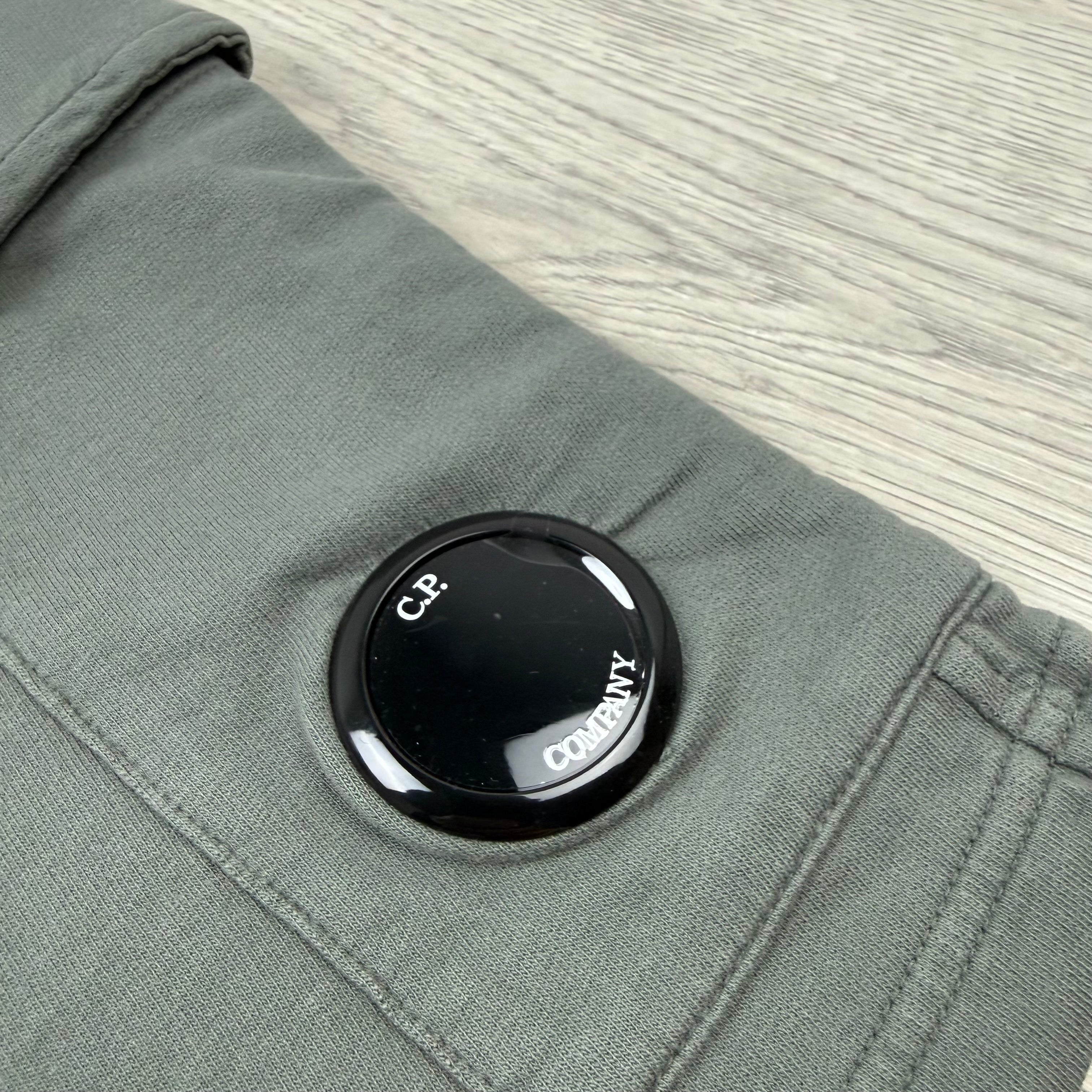 CP Company Jersey Shorts - Gunmetal