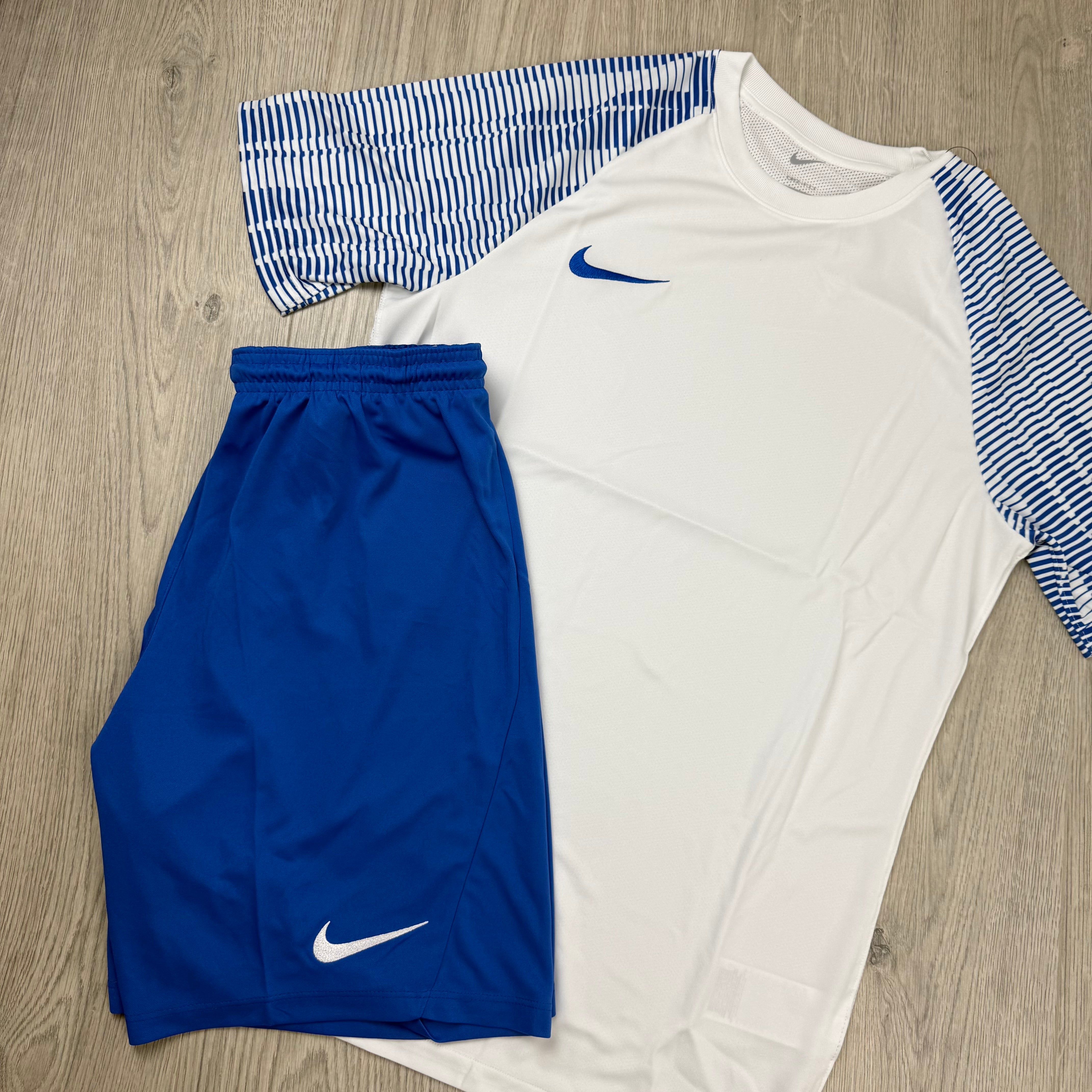 Nike Dri-FIT Set - White/Blue