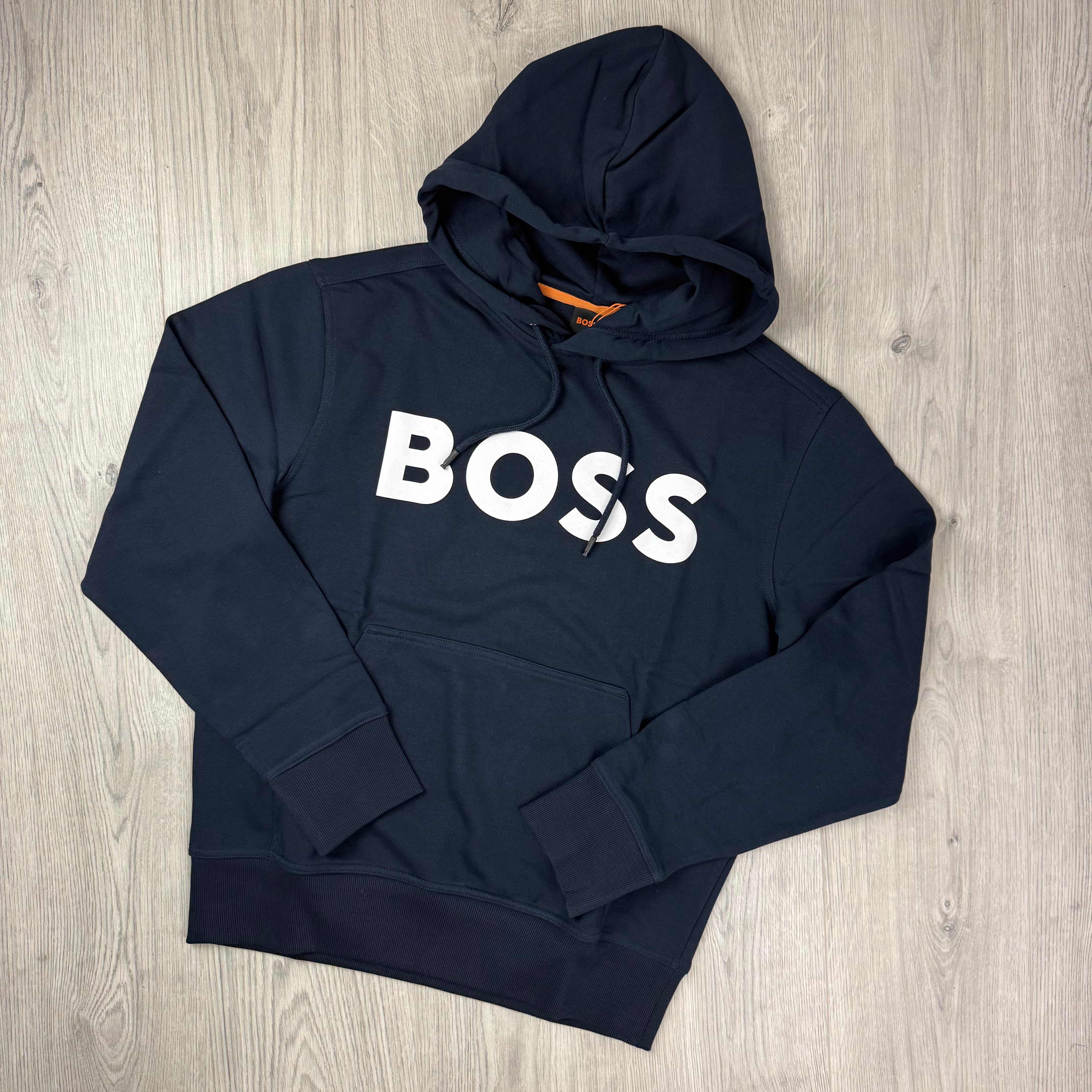 Hugo Boss 'Webasic' Hoodie - Navy