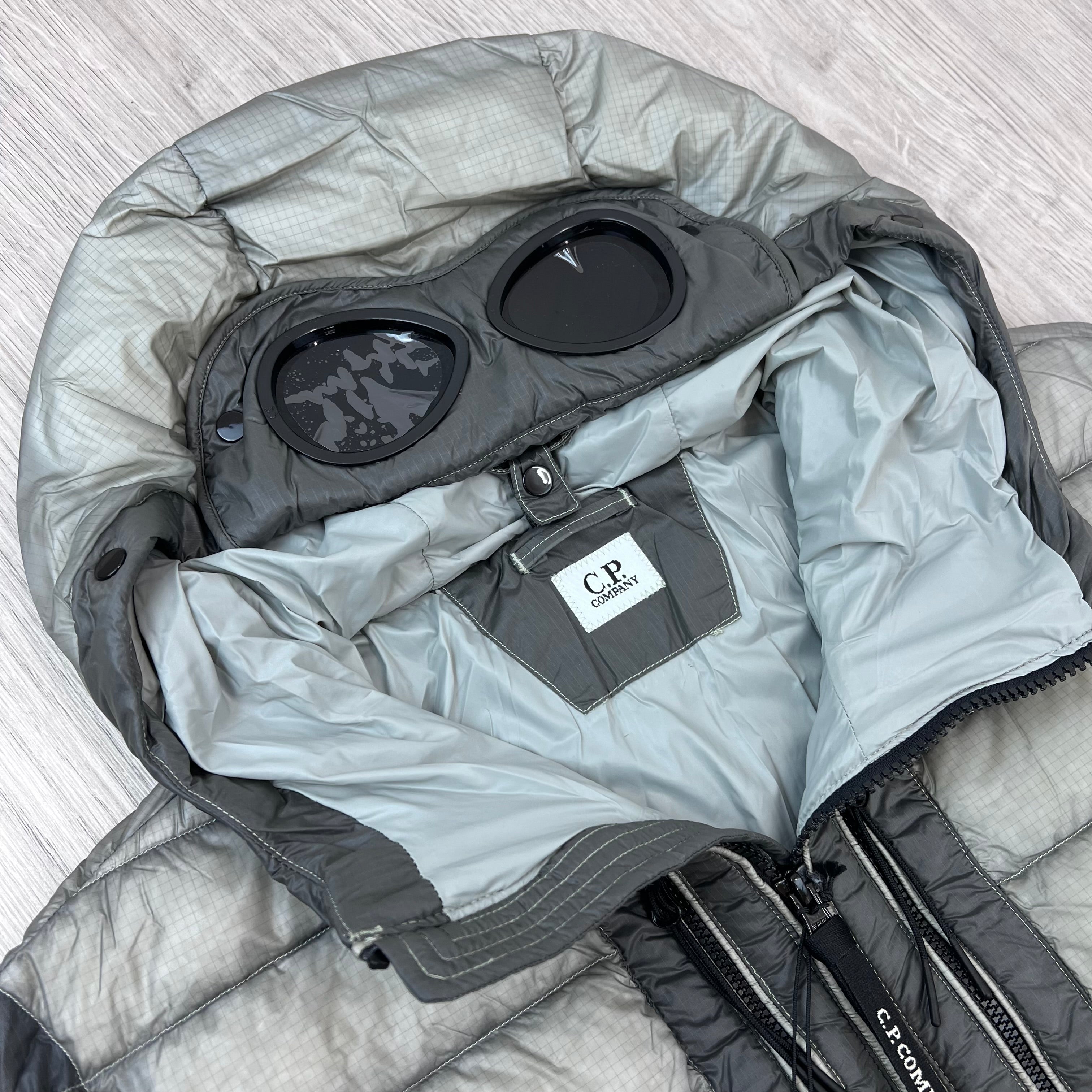 CP Company D.D. Goggle Jacket - Flint Grey