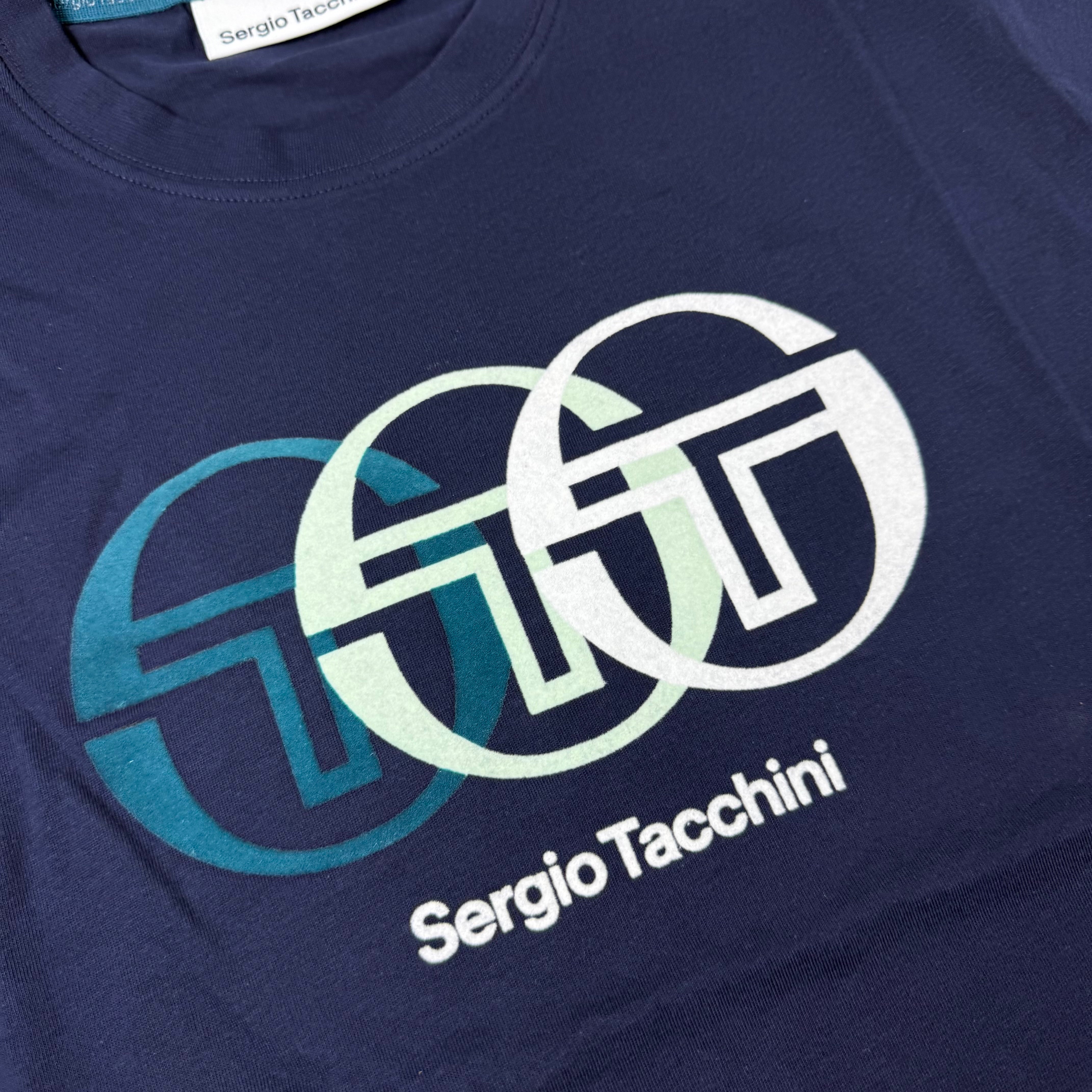 Sergio Tacchini 'Triade' T-Shirt - Navy