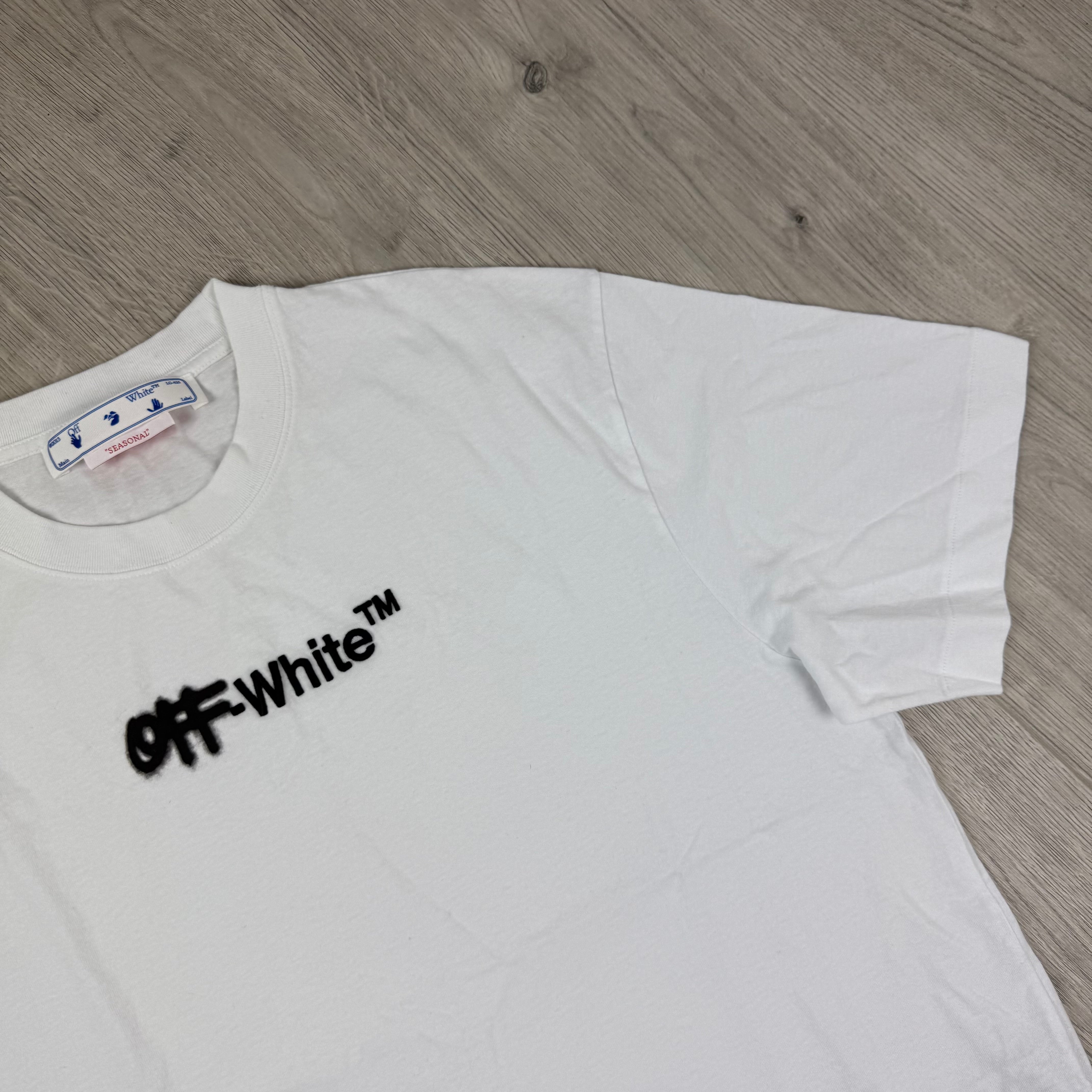 Off-White Spray T-Shirt - White