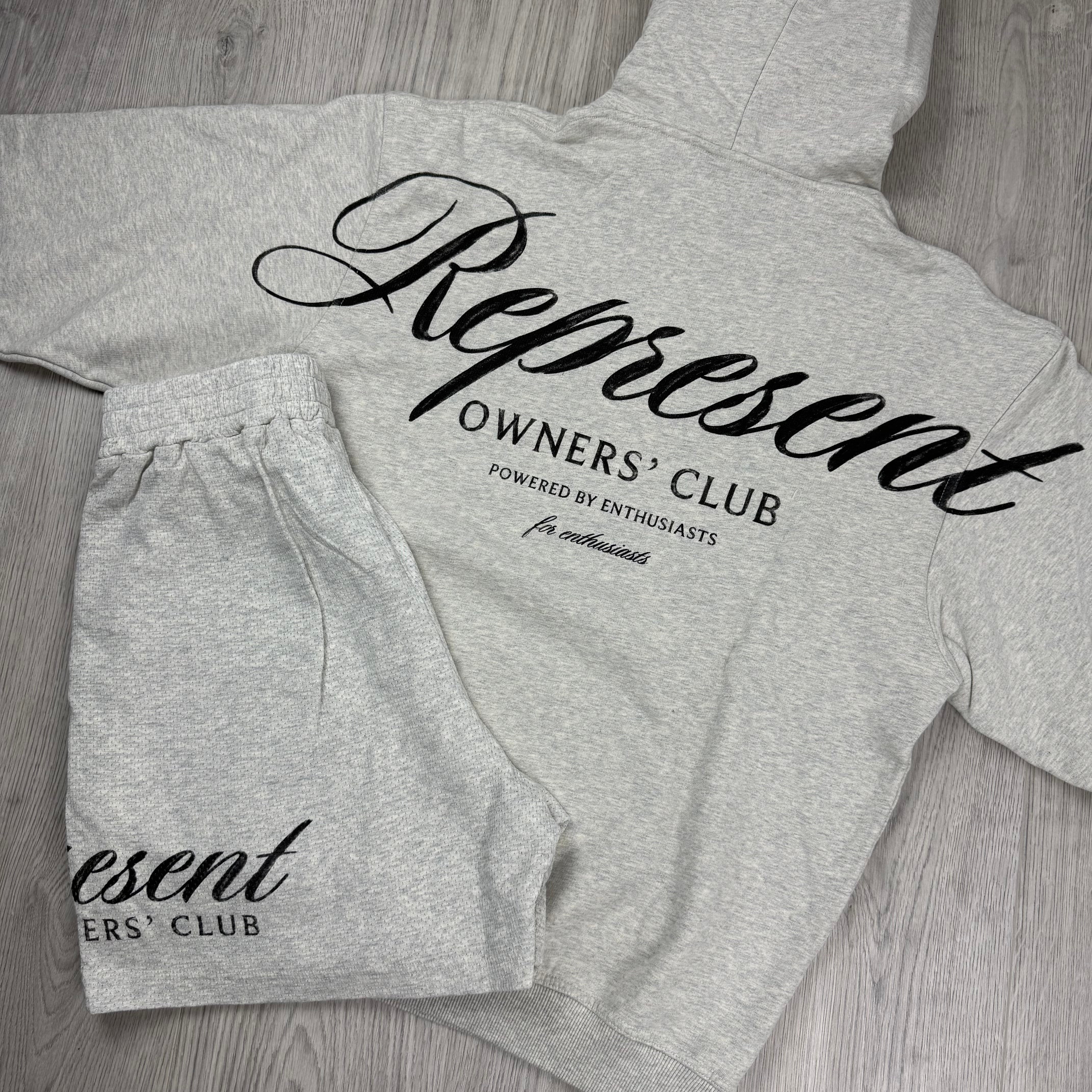 Represent 'Owners Club' Tracksuit - Cream Marl