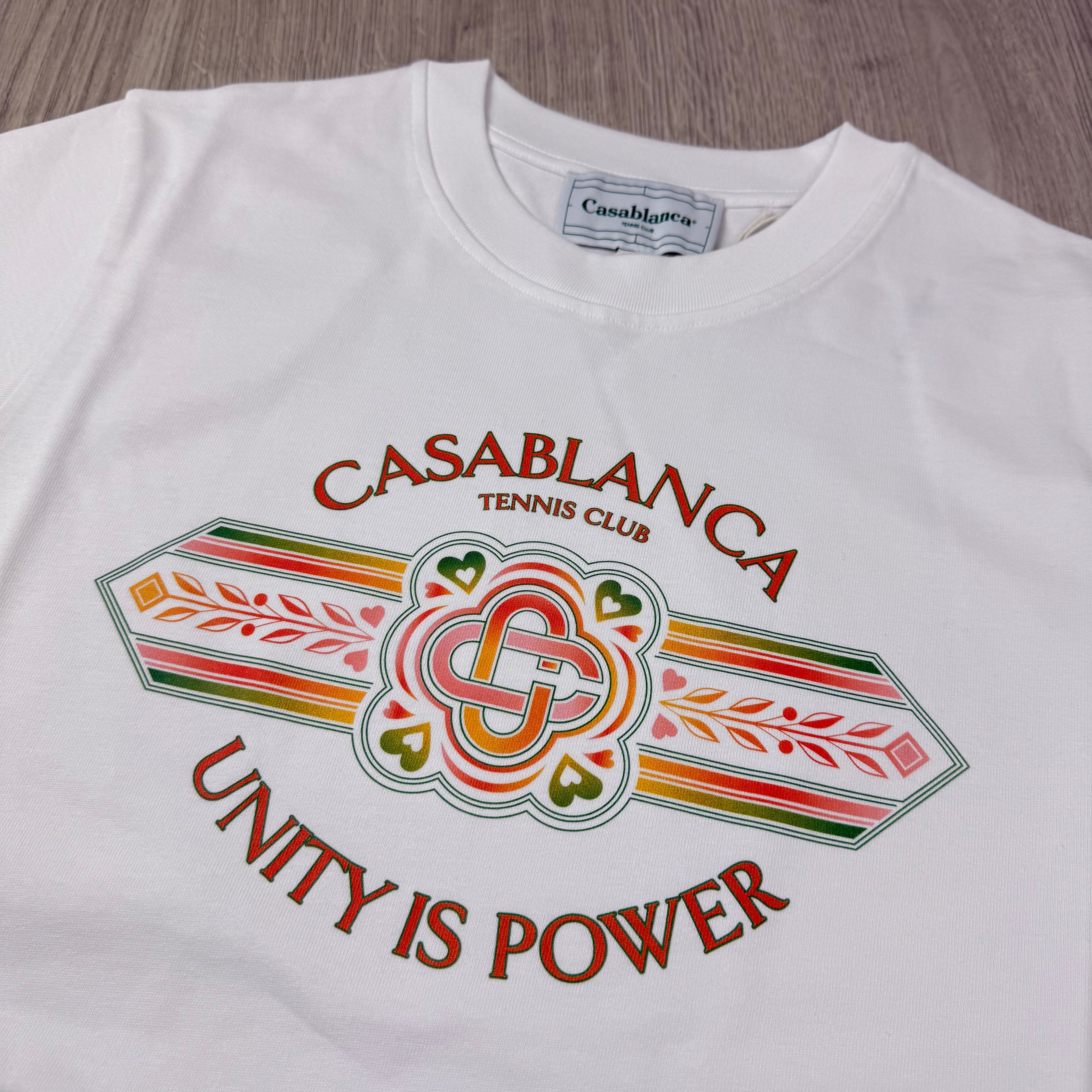 Casablanca 'Unity' T-Shirt - White