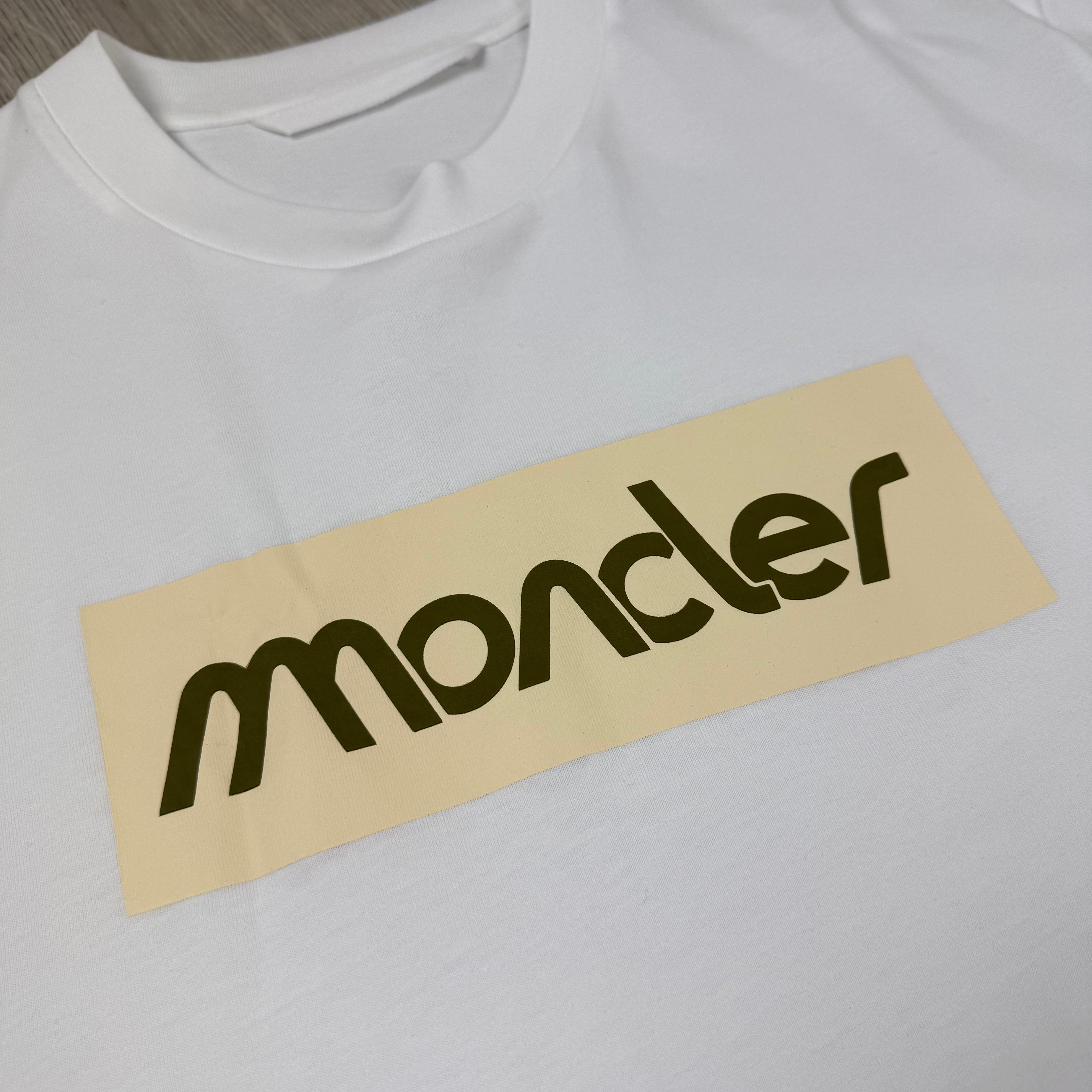 Moncler Printed T-Shirt - White