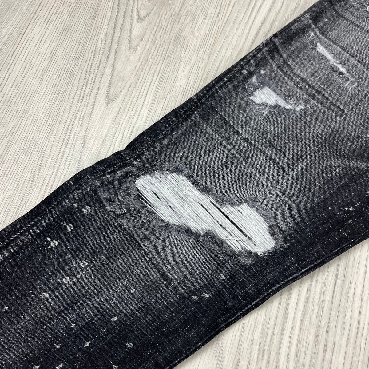 7TH HVN Slim Jeans - Black