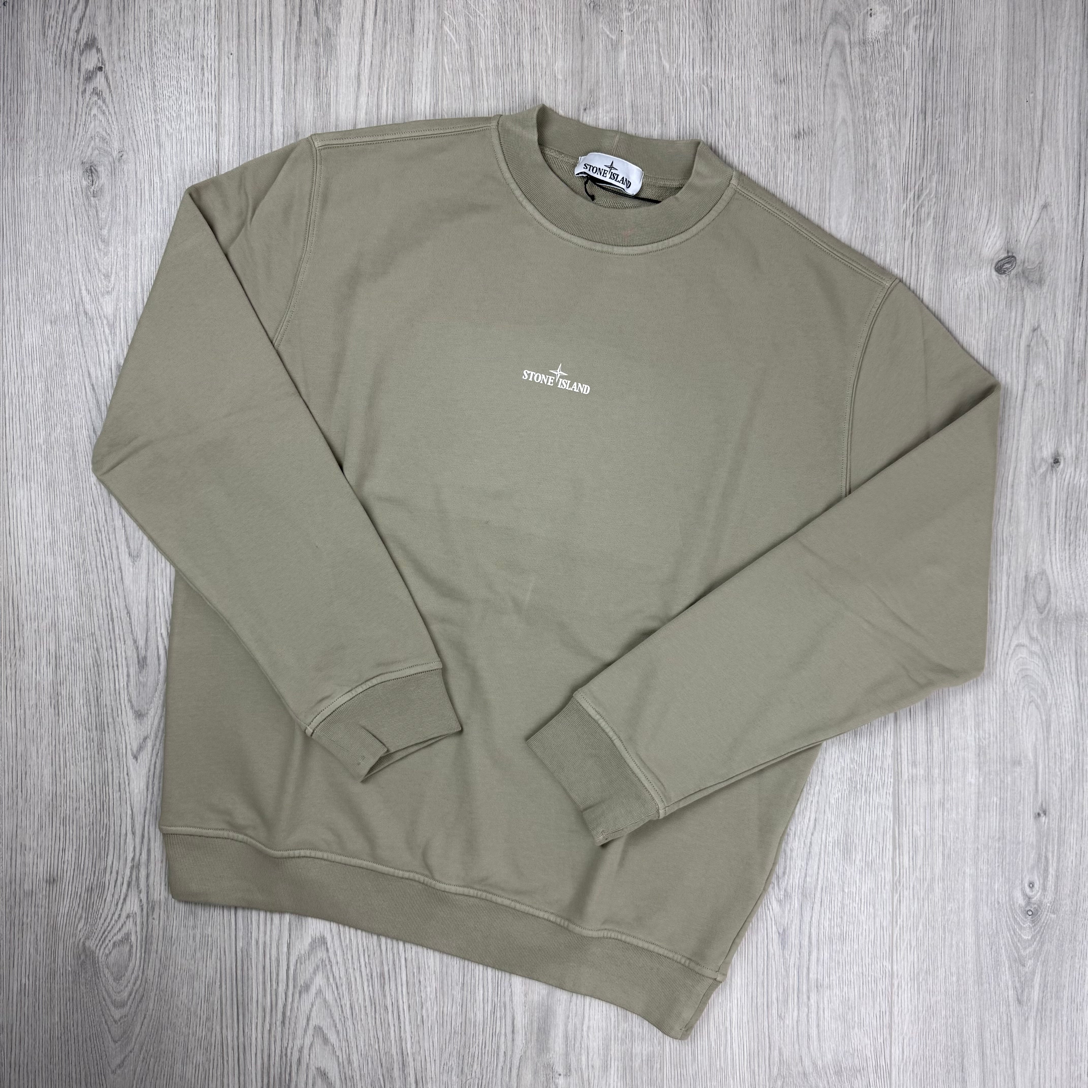 Stone Island Printed Sweatshirt - Desert