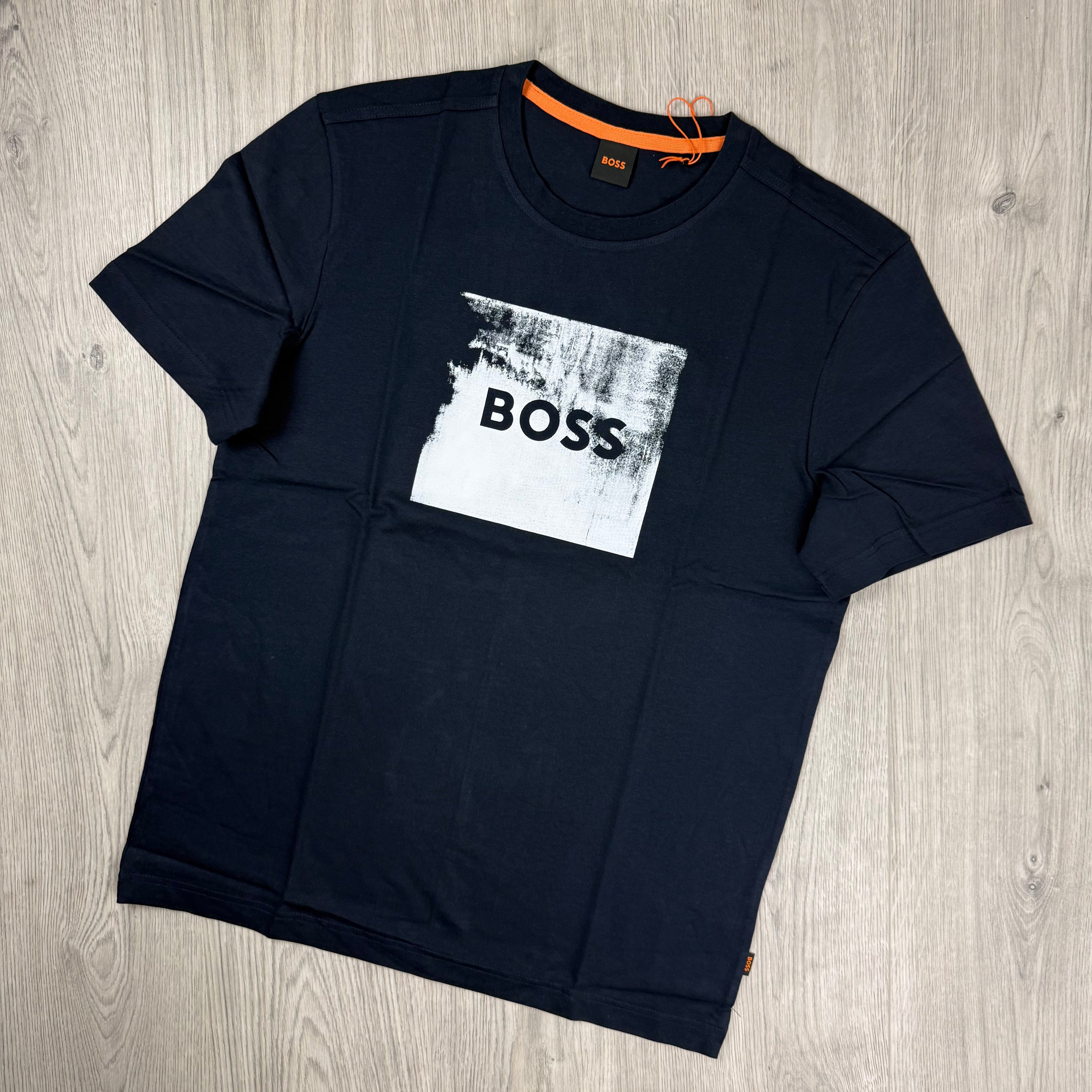 Hugo Boss Wheel T-Shirt - Navy
