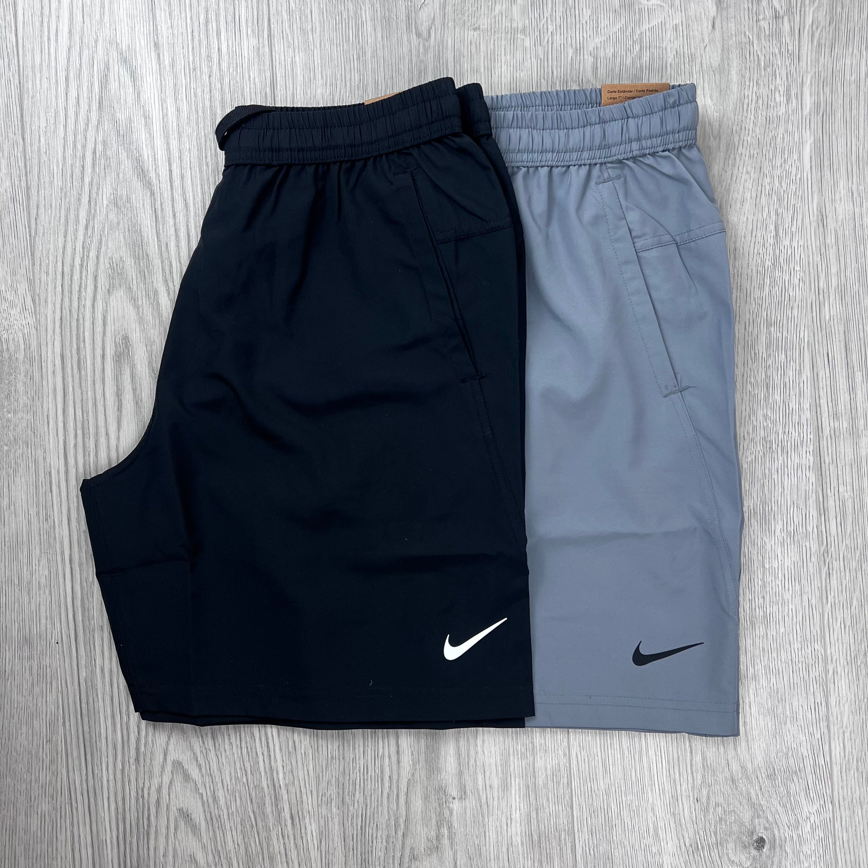 Nike Pocket Short Set - Black/Smoke Grey