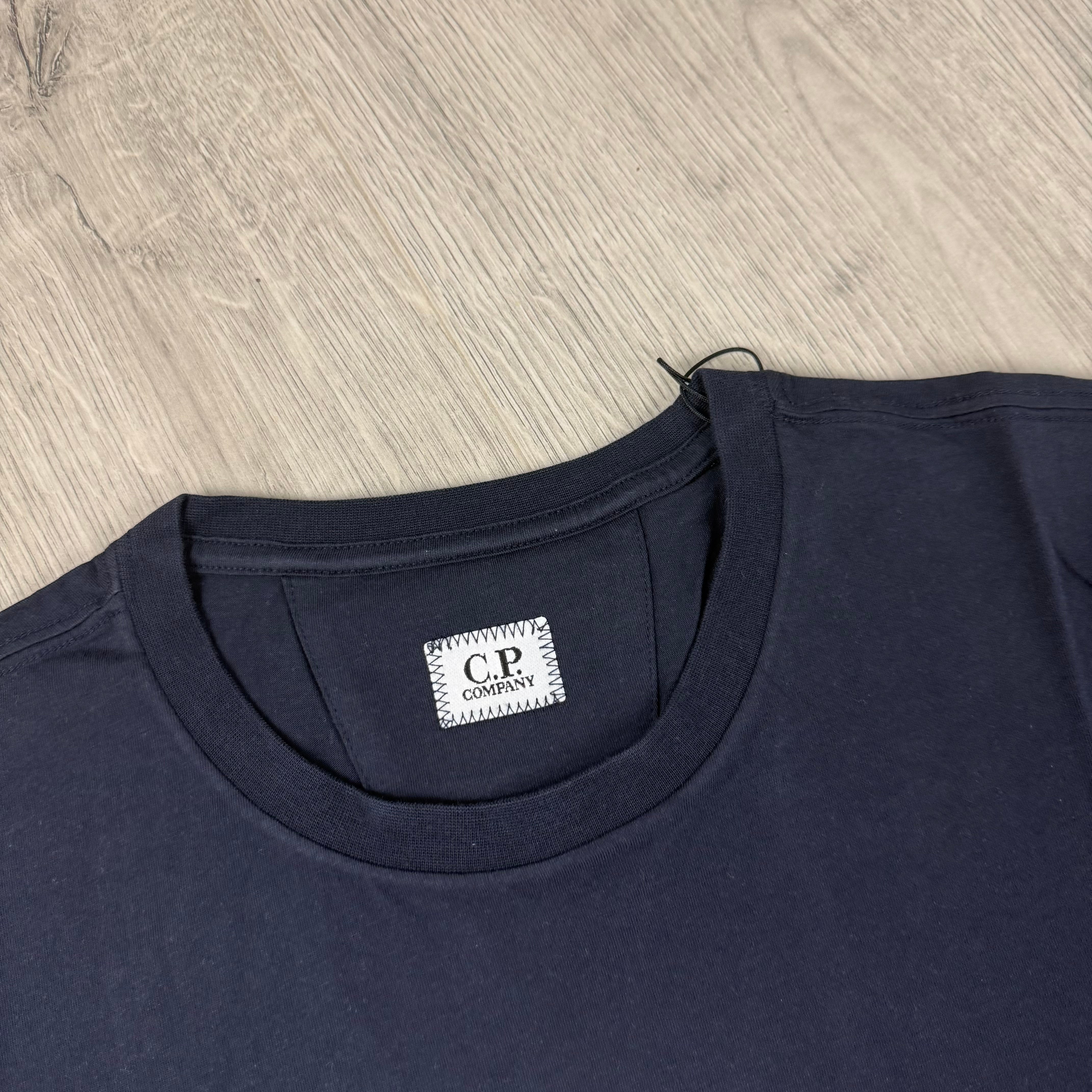 CP Company Stamp T-Shirt - Navy