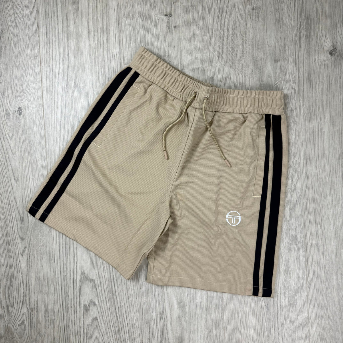 Sergio Tacchini 'Pietrapertosa' Jersey Shorts - Humus