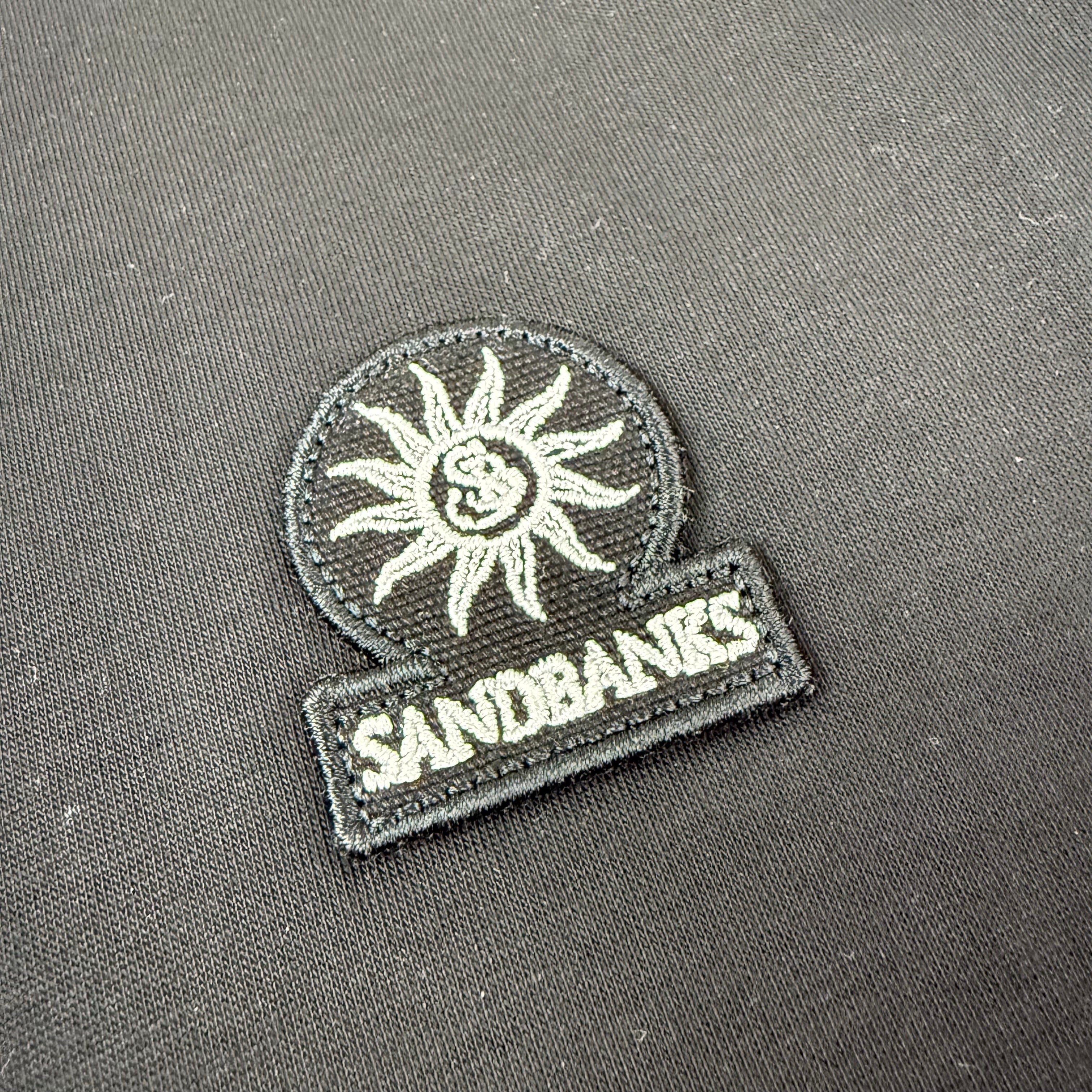 Sandbanks Badge Logo T-Shirt - Black