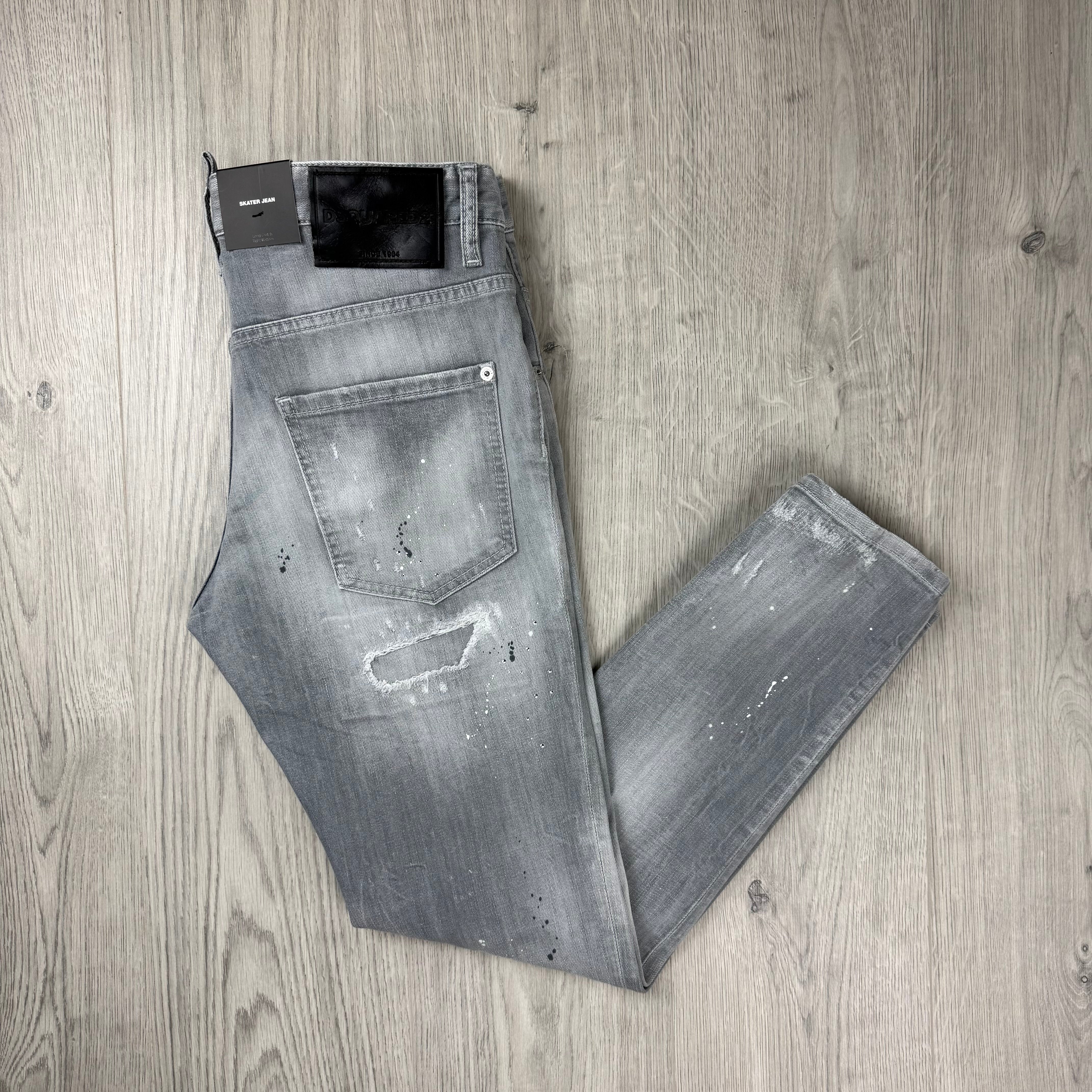DSQUARED2 Cropped Jeans - Grey