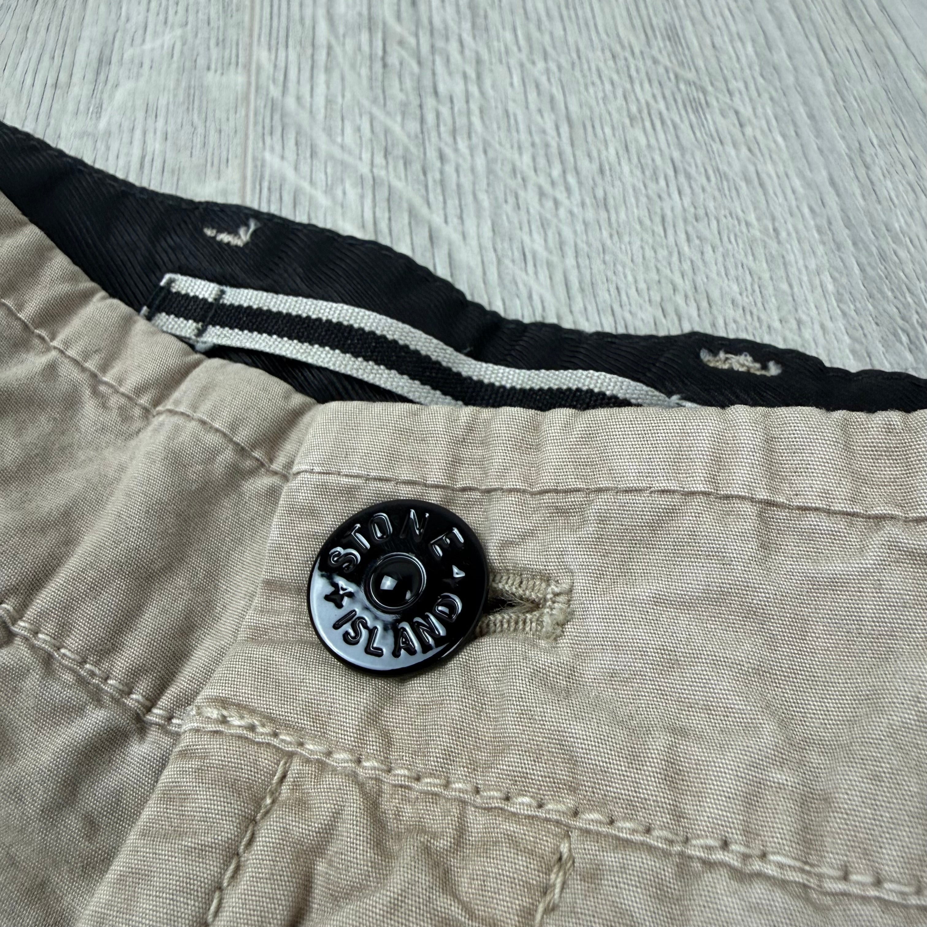 Stone Island Cargo Shorts - Desert