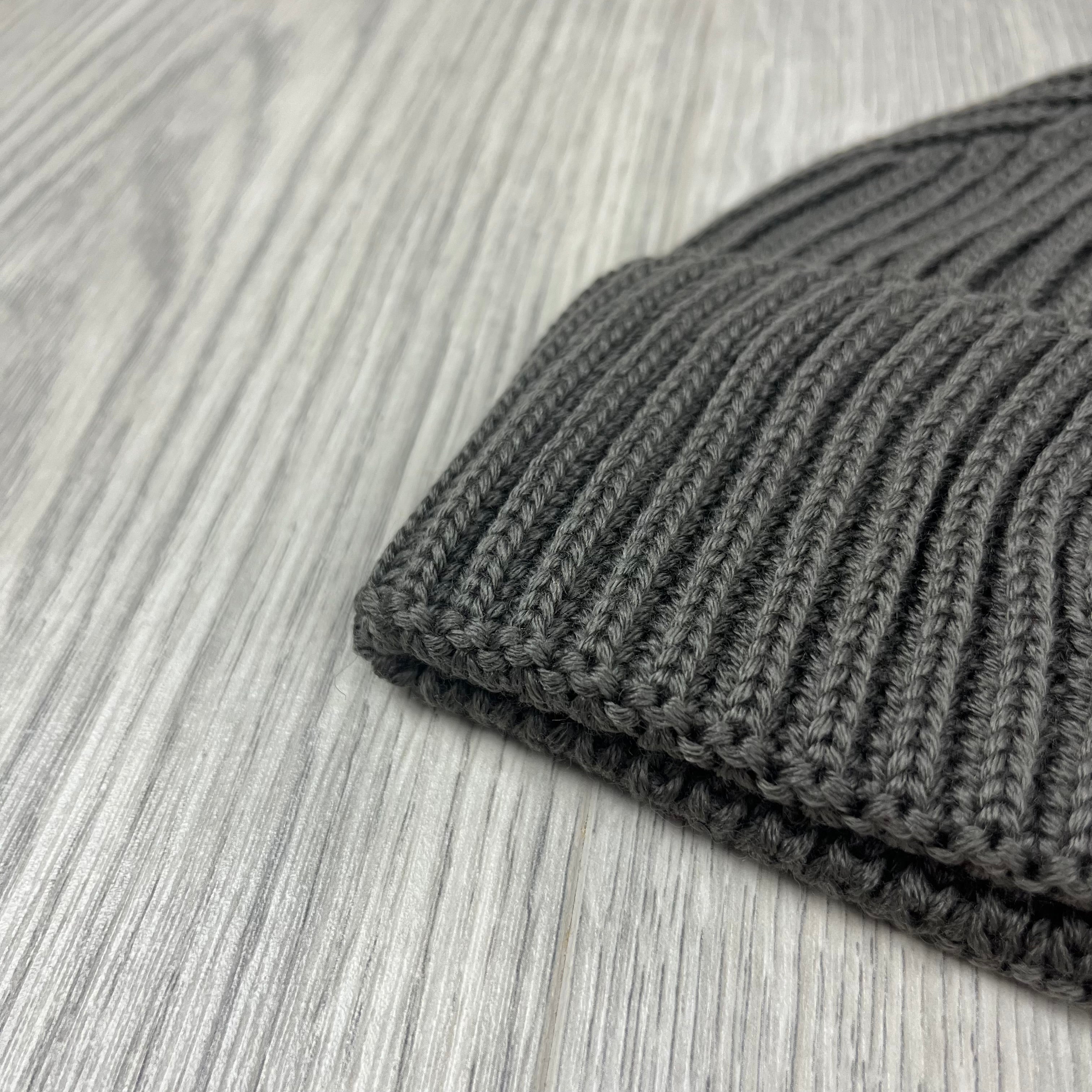 CP Company Merino Wool Lens Beanie in Walnut Beige. On sale at Open Attire.