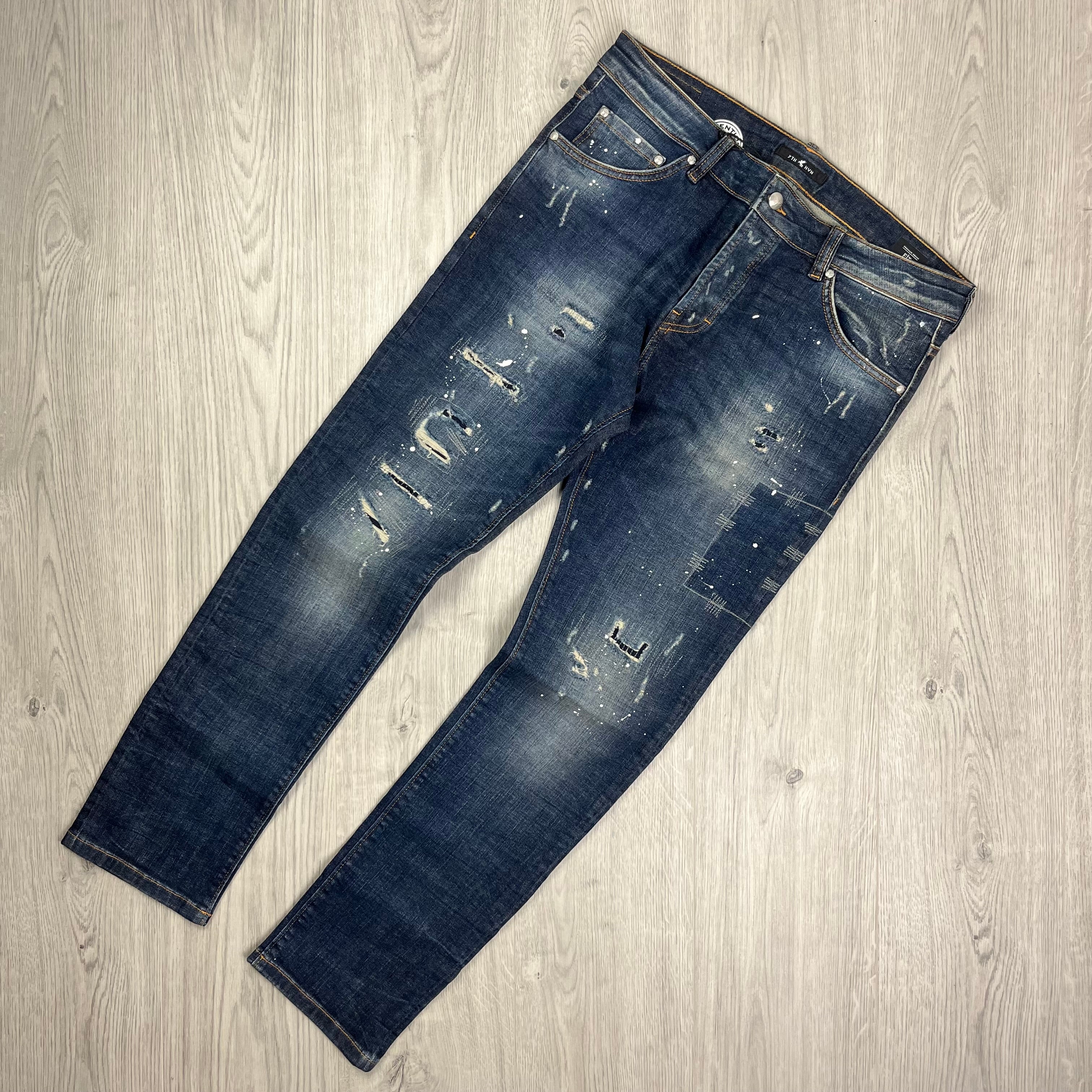 7TH HVN Slim Jeans - Blue