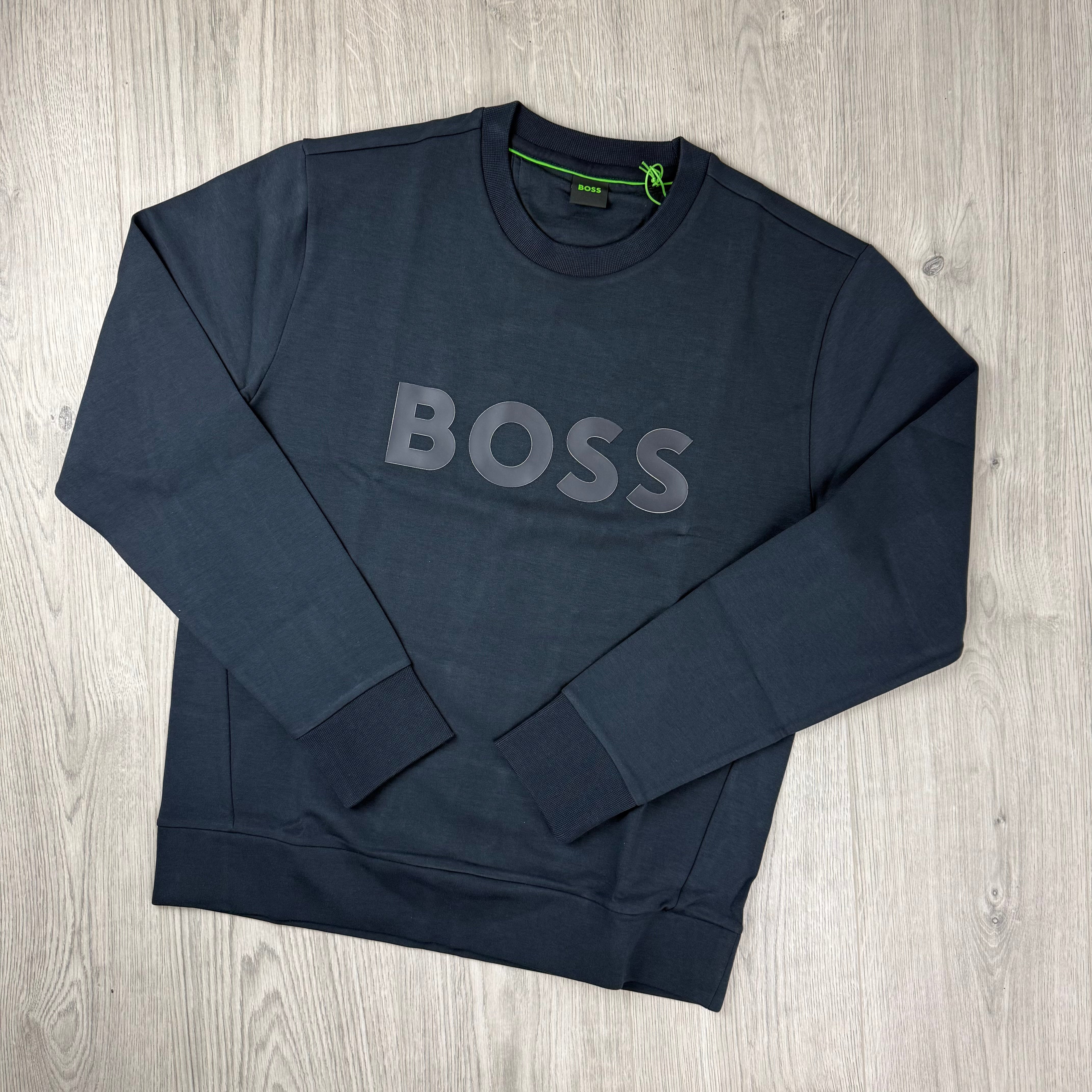 Hugo Boss 'Salbo' Sweatshirt - Navy