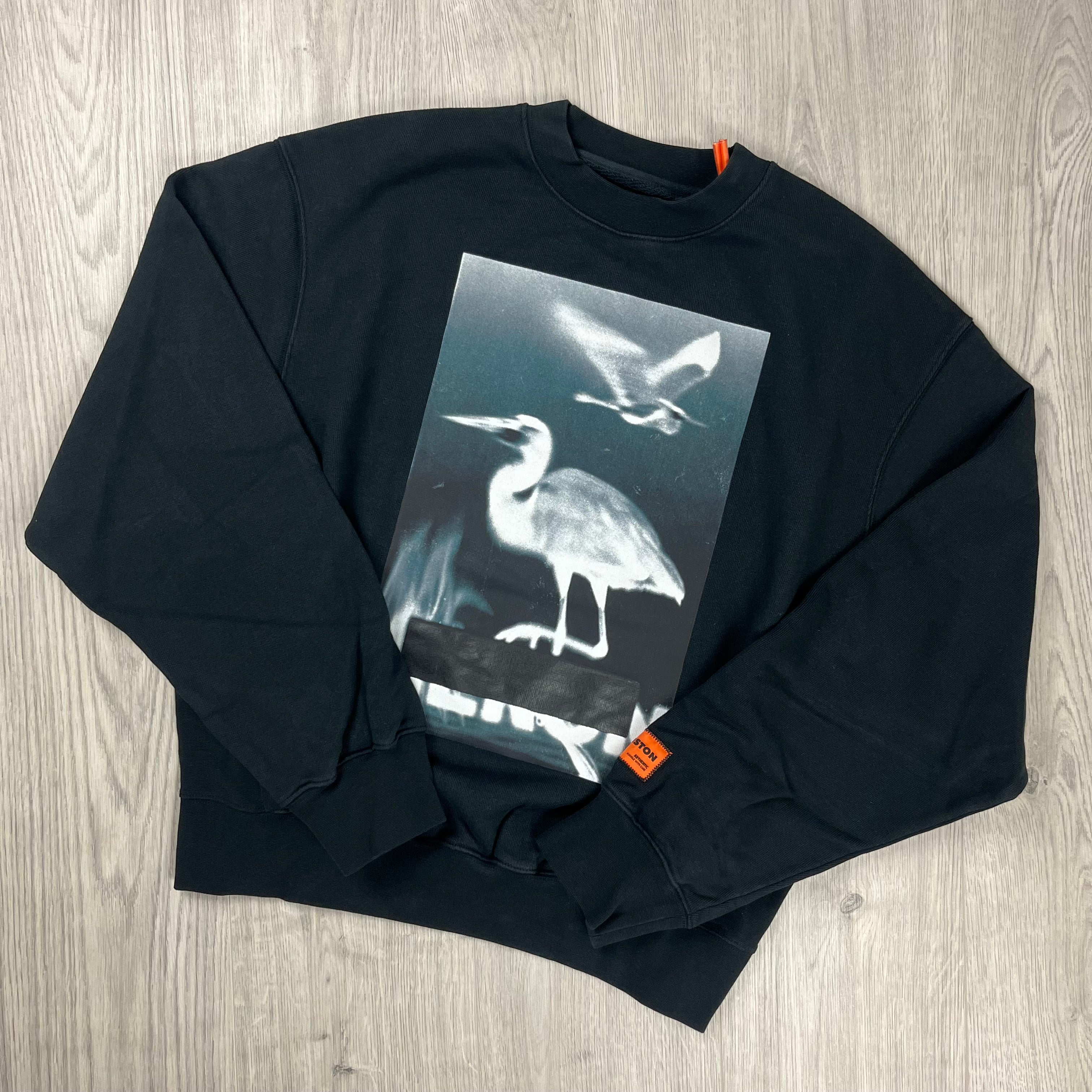 Heron Preston Graphic Sweatshirt - Black