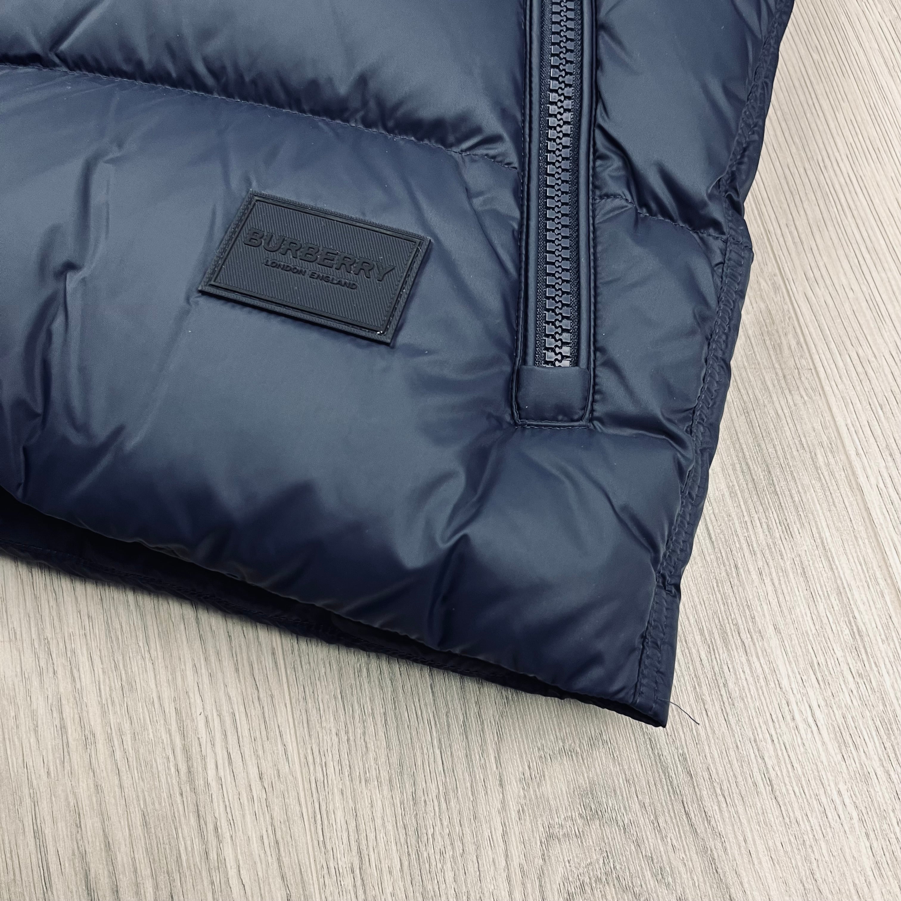 Burberry Halsby Jacket in Navy Blue. On sale at Open Attire.