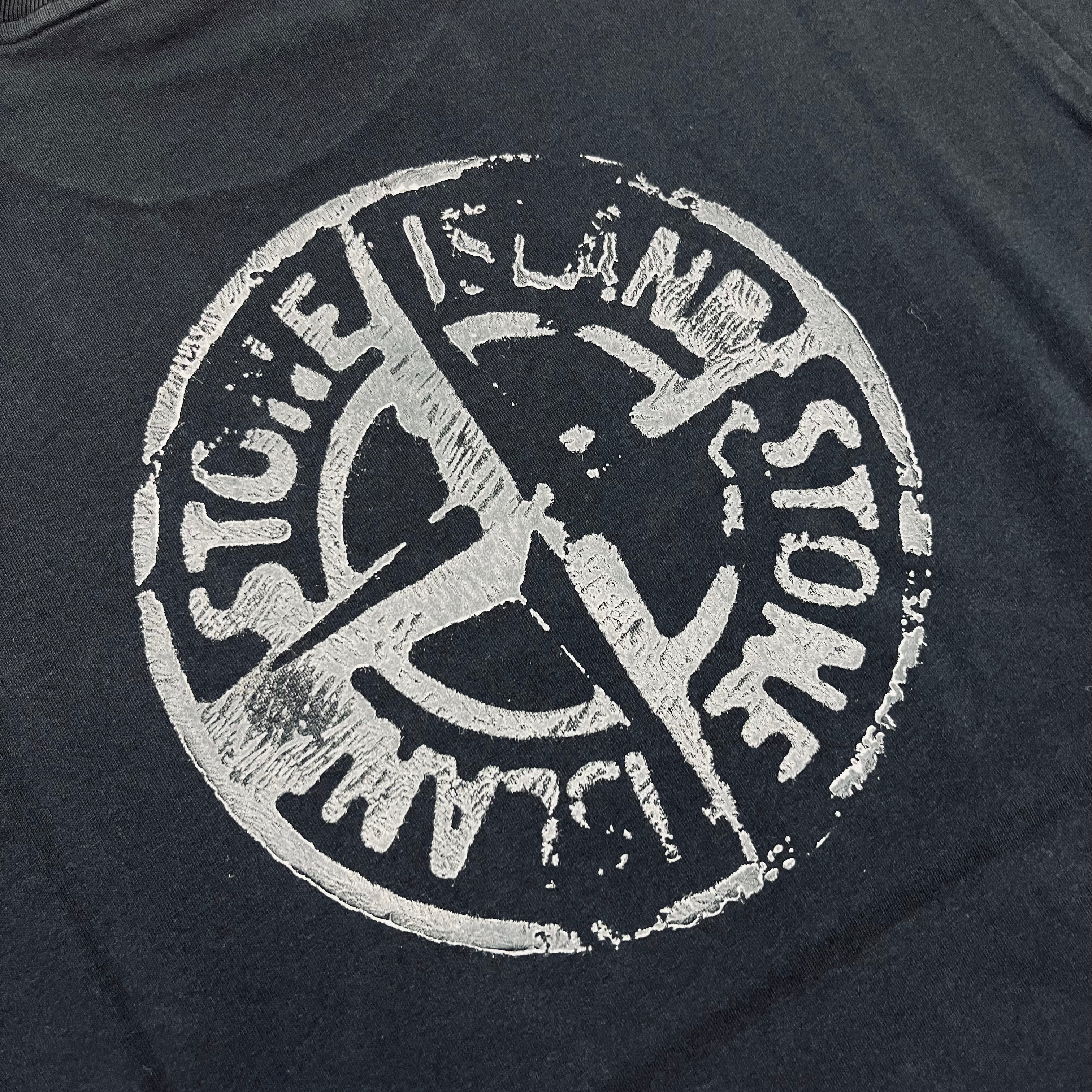 Stone Island Printed T-Shirt - Navy