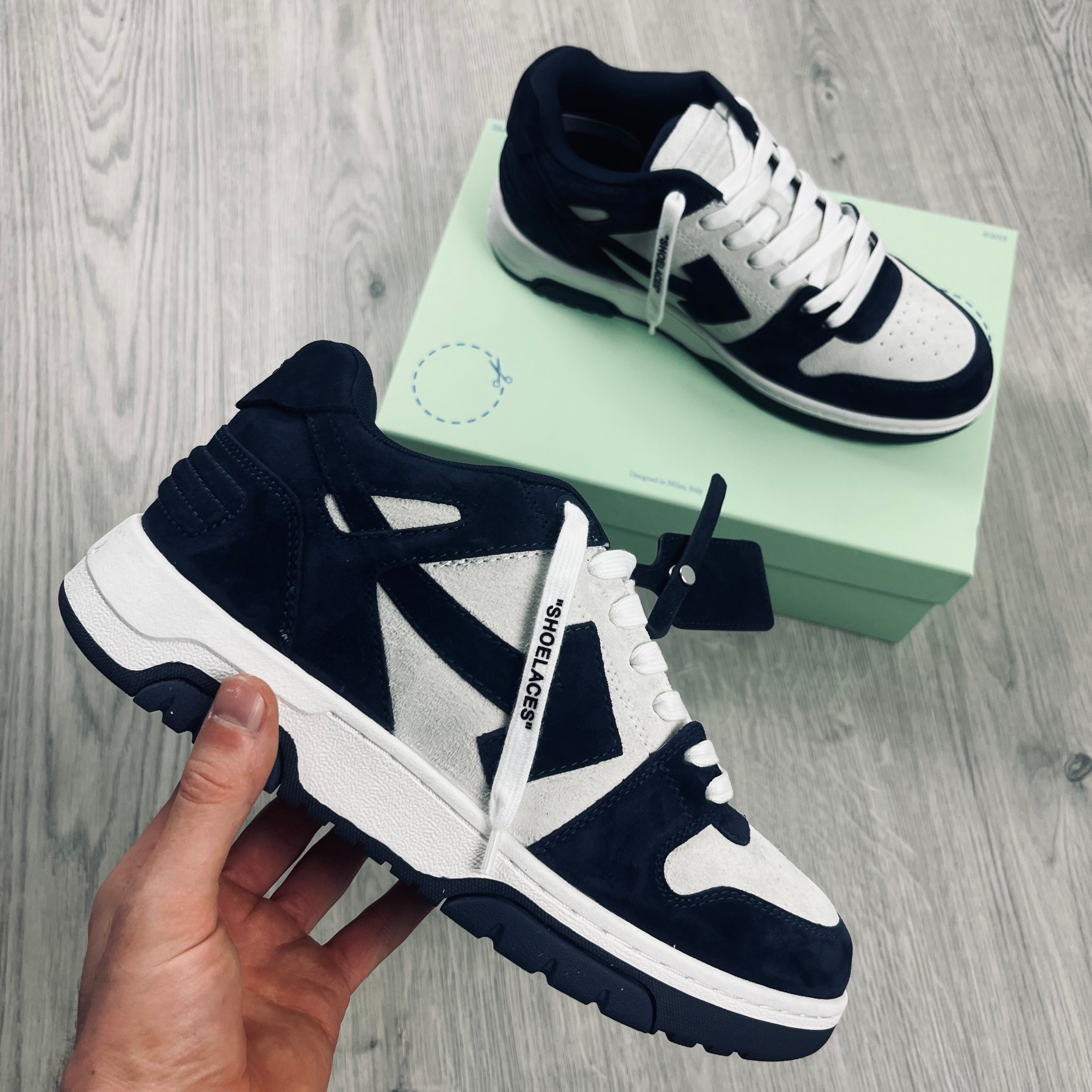 Off-White Out Of Office Sneakers - Navy