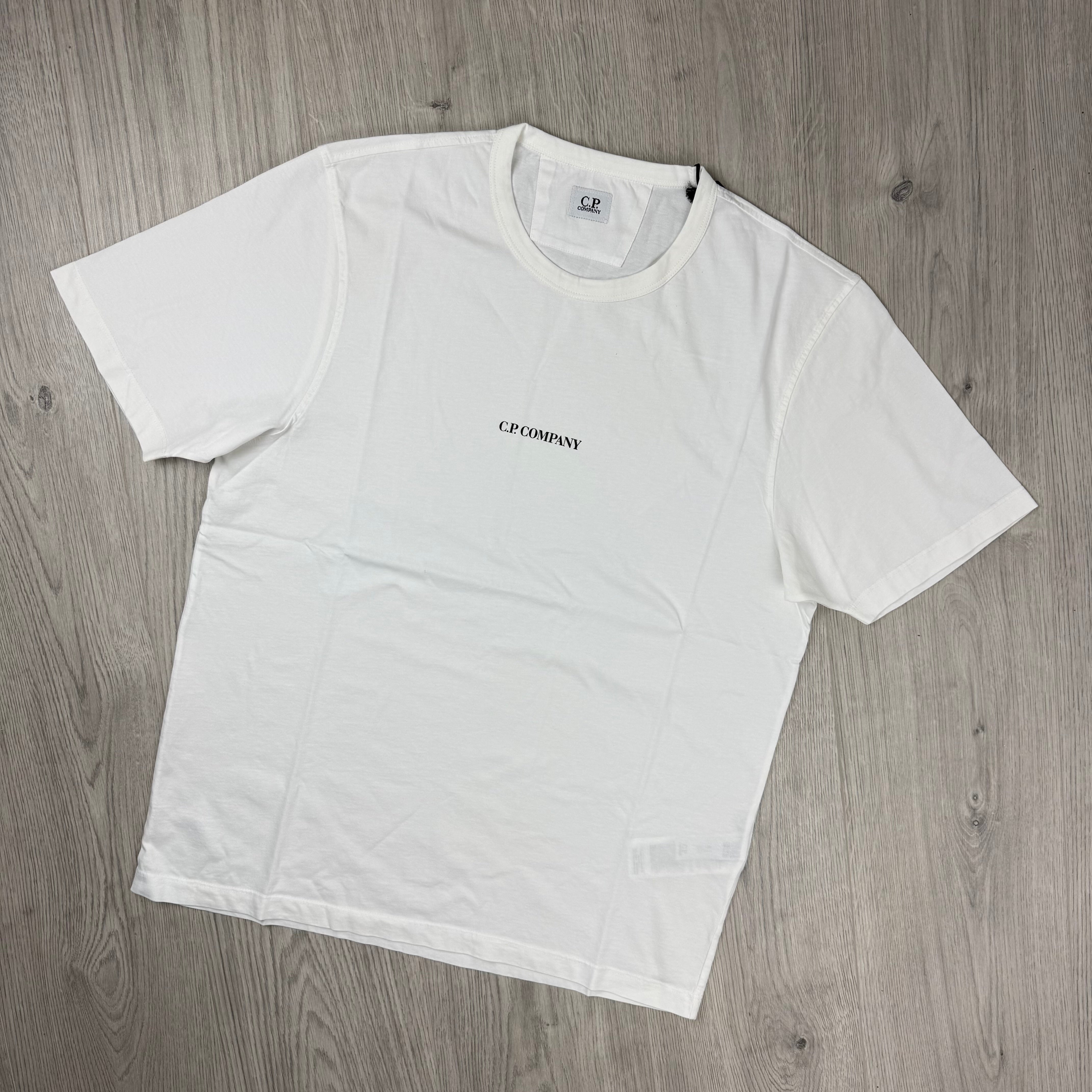 CP Company Printed T-Shirt - White