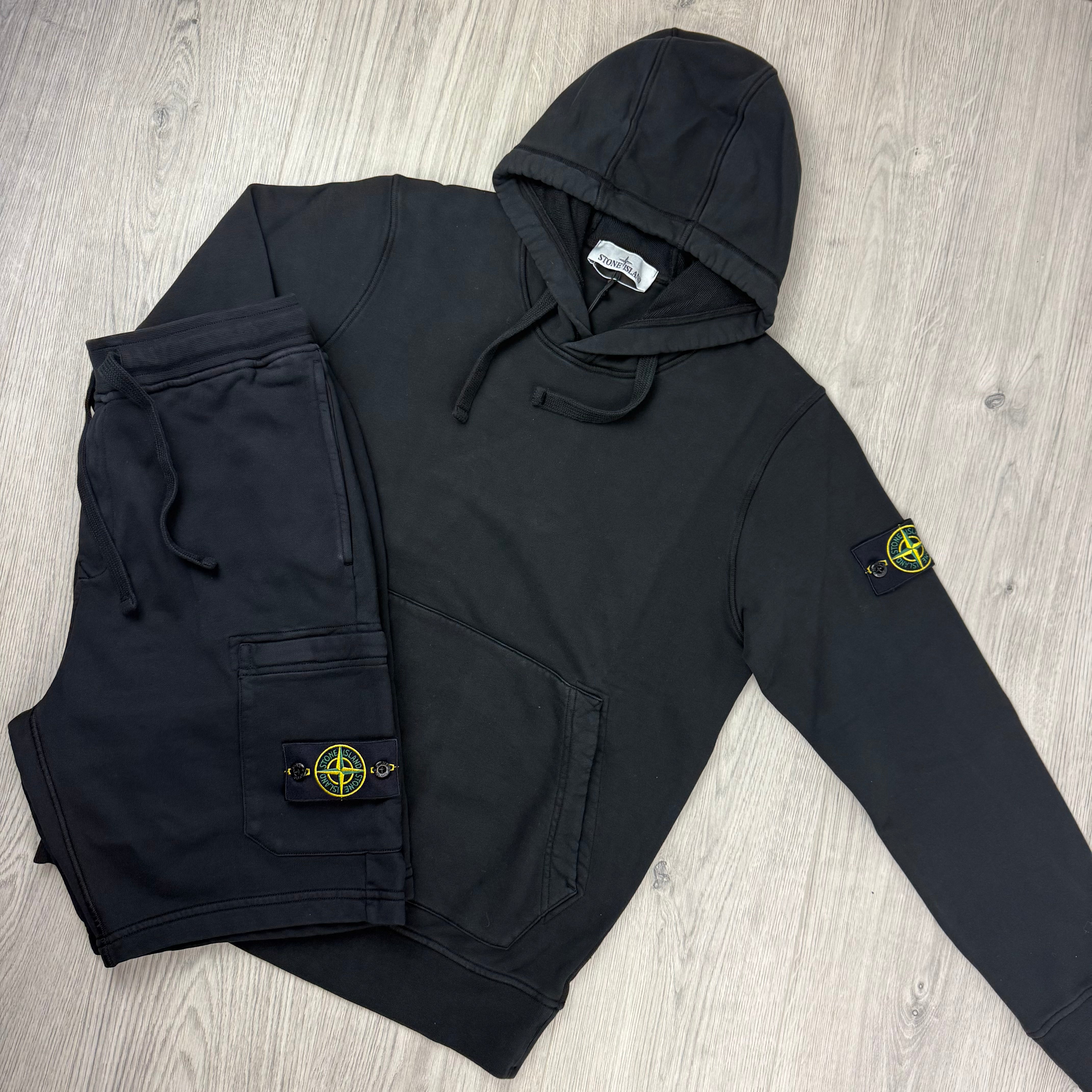 Stone Island Tracksuit - Black