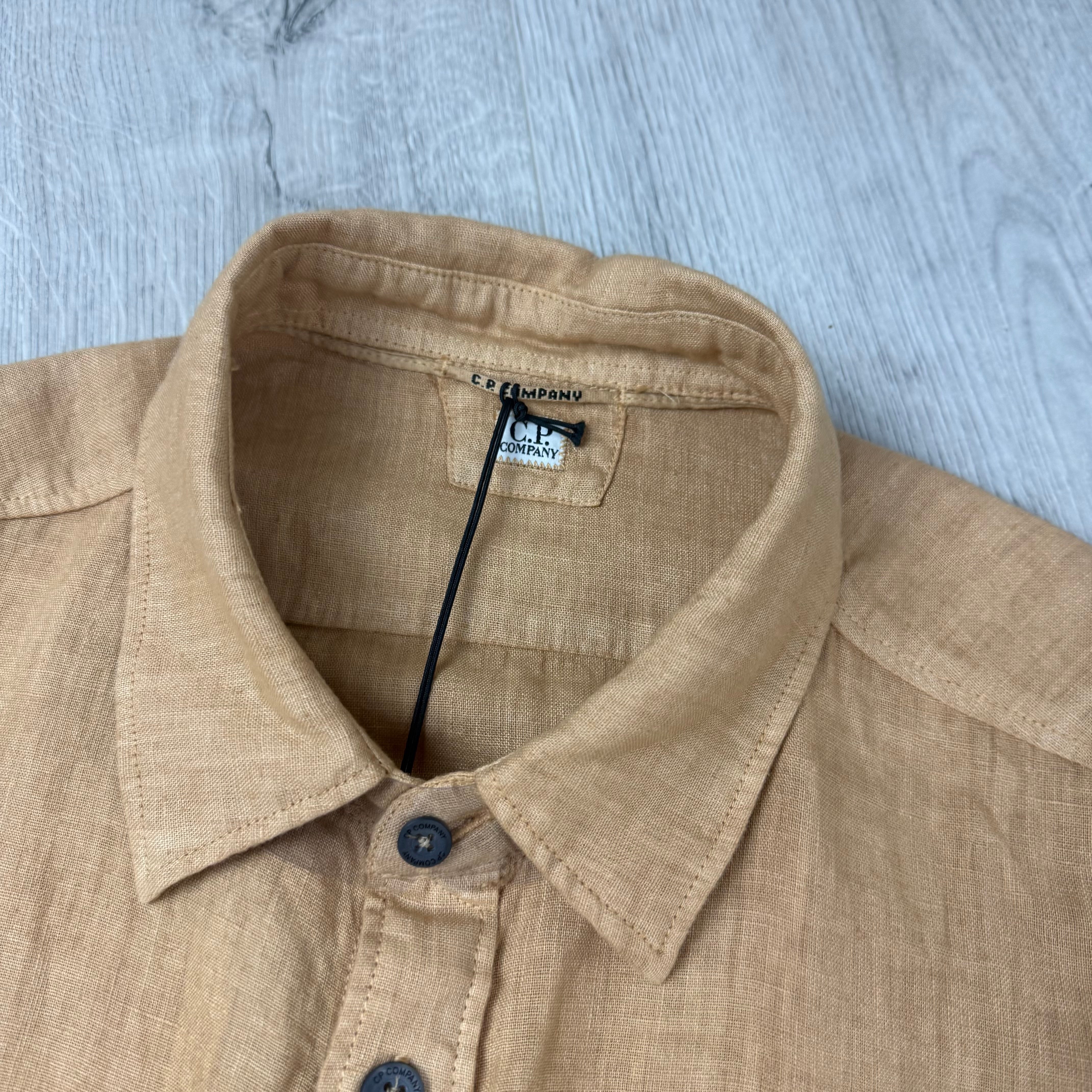 CP Company Linen Shirt - Pastry