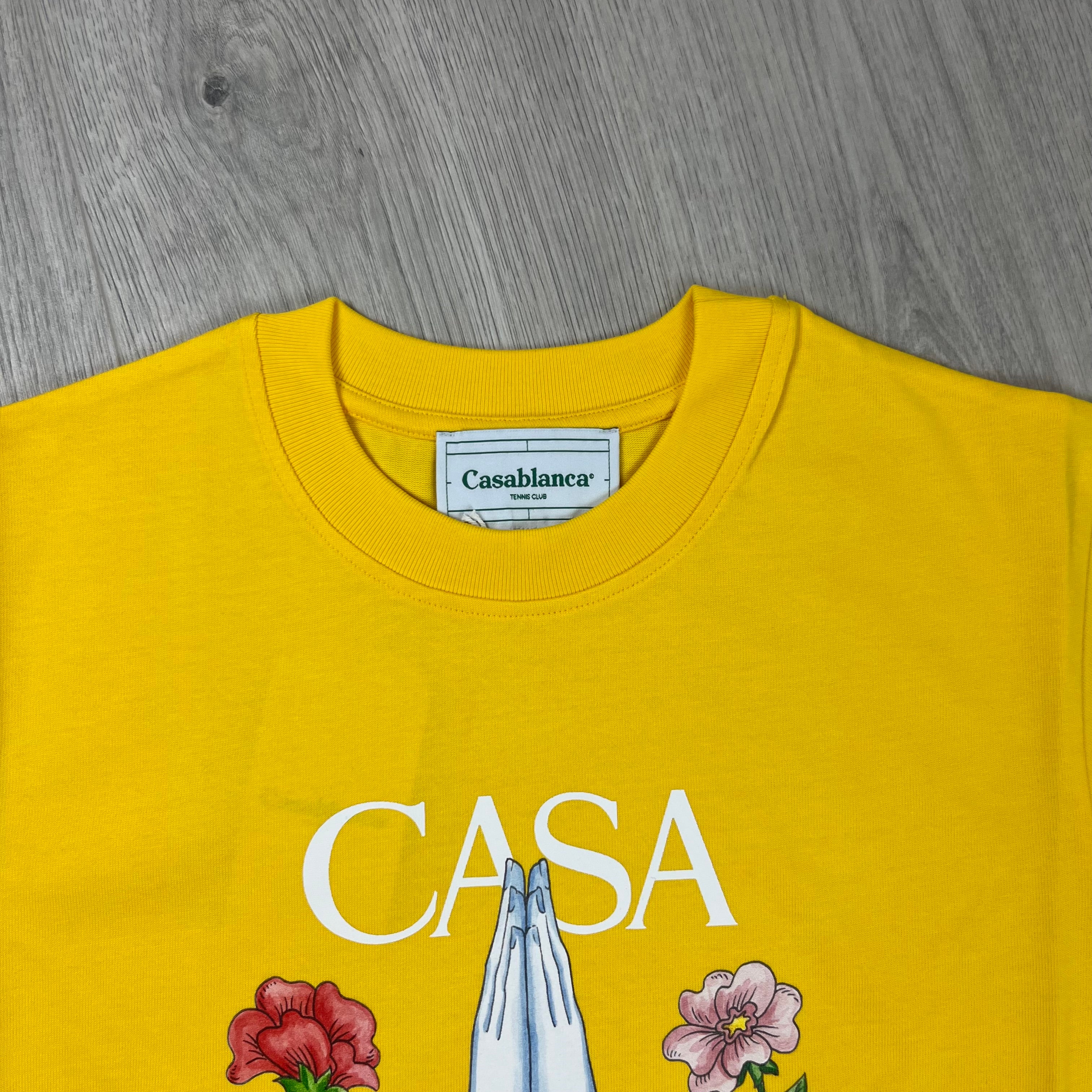 Casablanca Graphic T-Shirt - Yellow