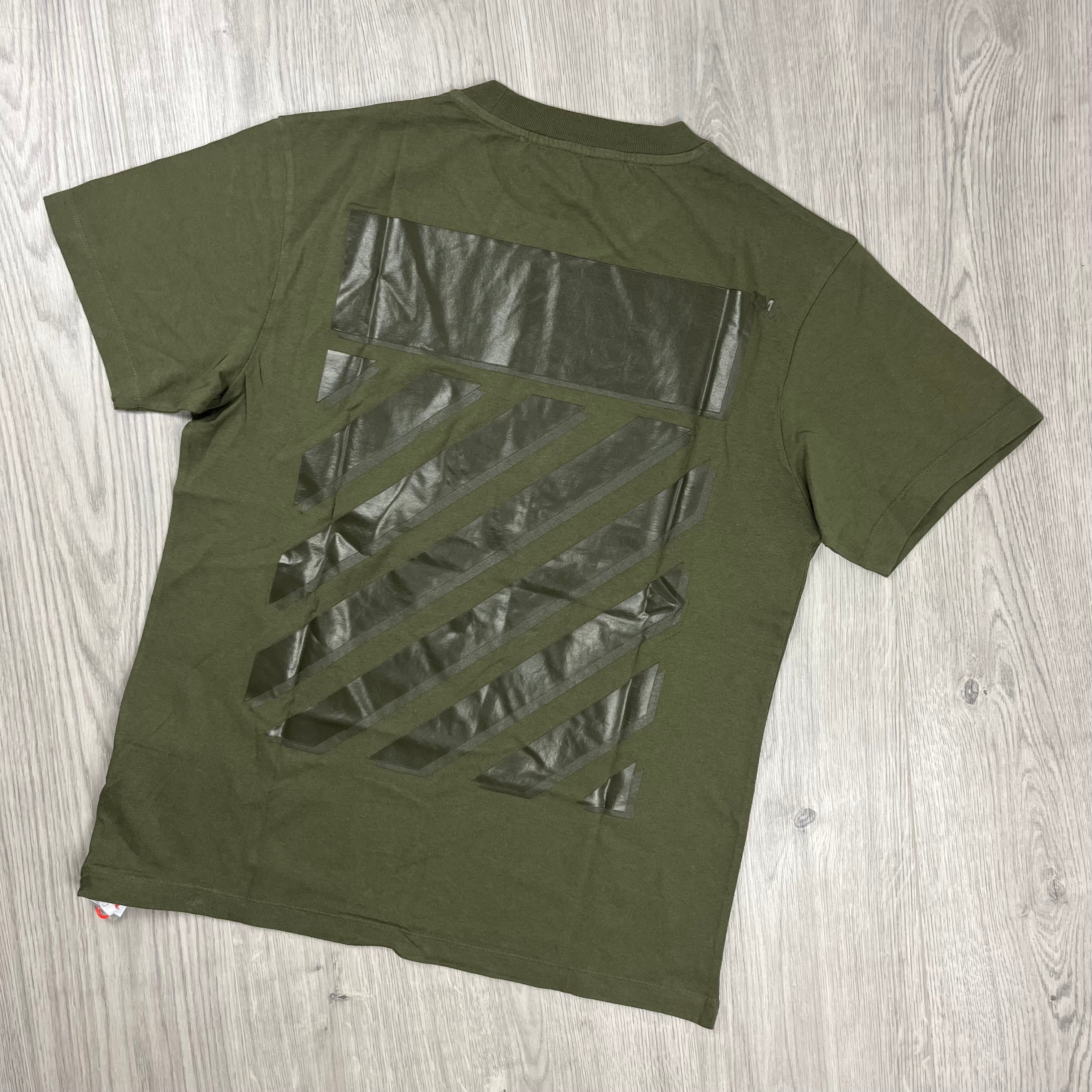 Off-White Tab T-Shirt - Khaki