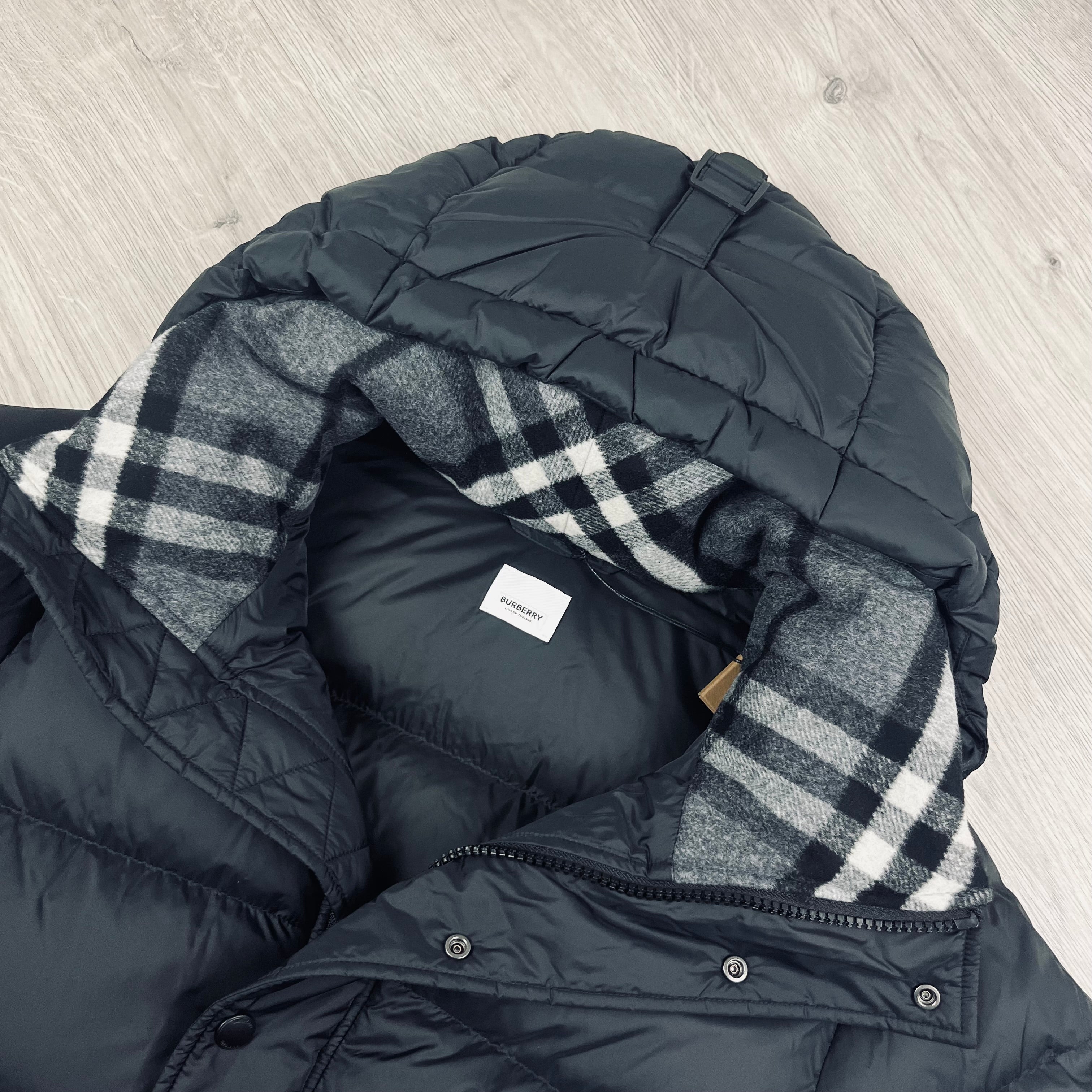 Burberry Halsby Jacket in Black. On sale at Open Attire.