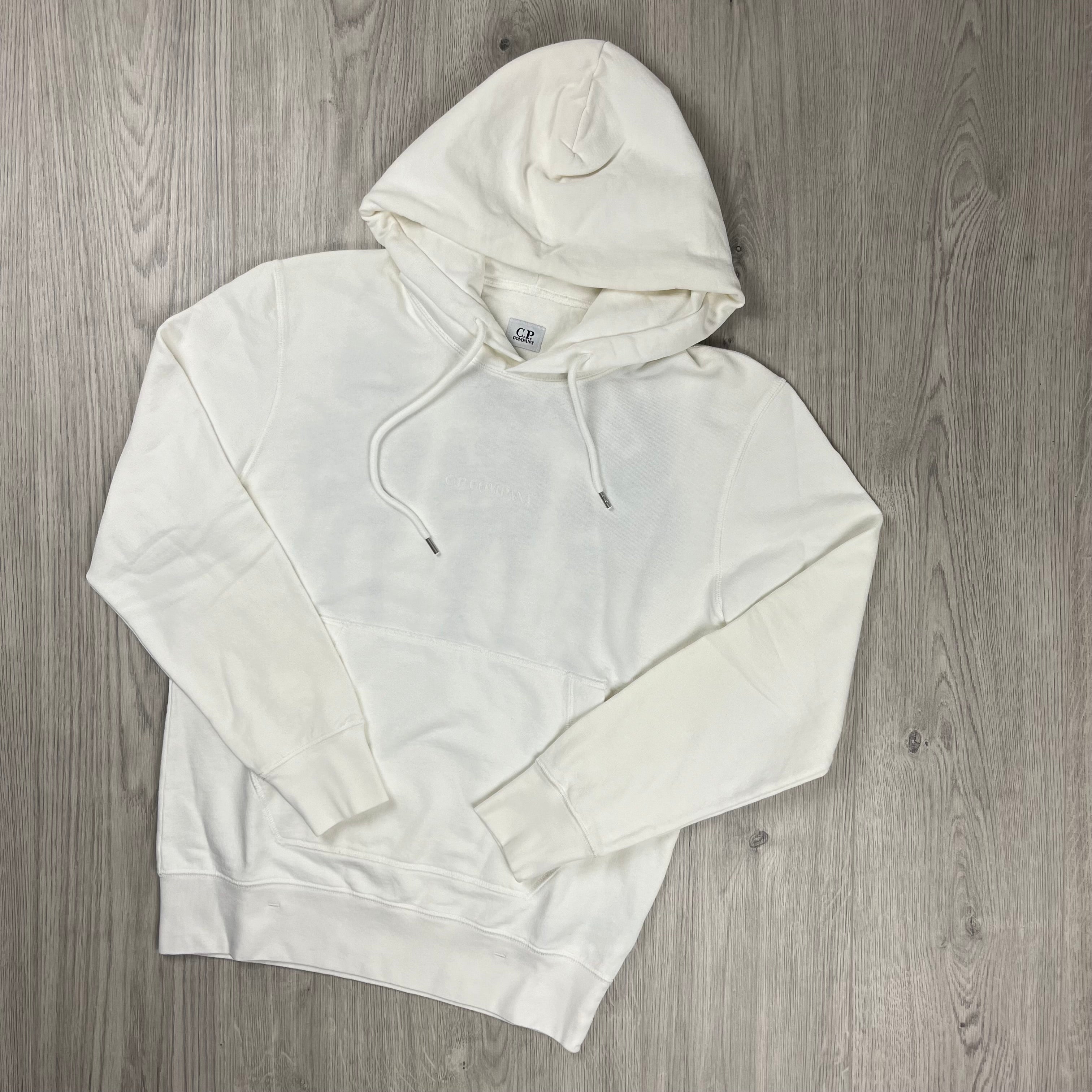 CP Company Graphic Hoodie - White