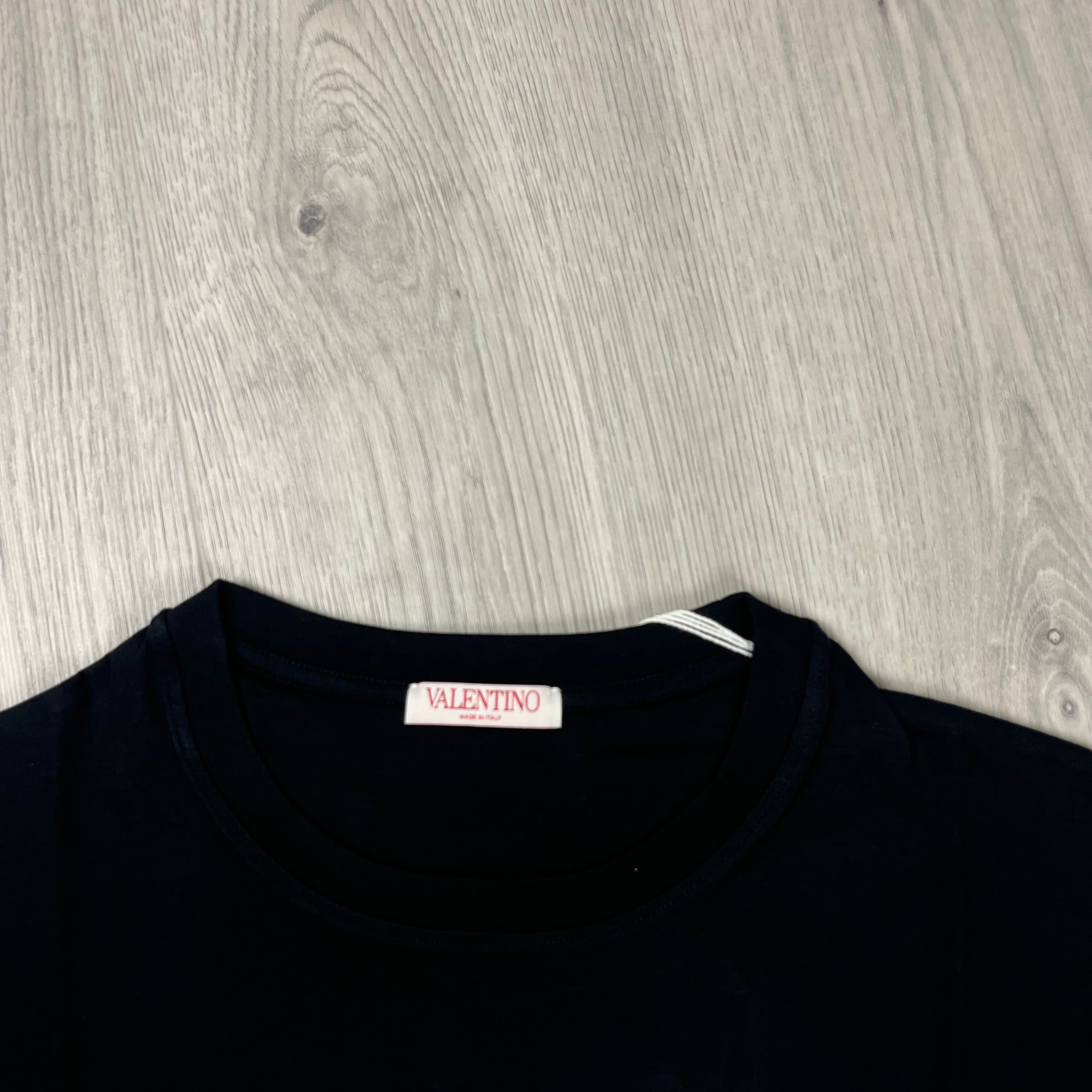 Valentino Logo T-Shirt - Black