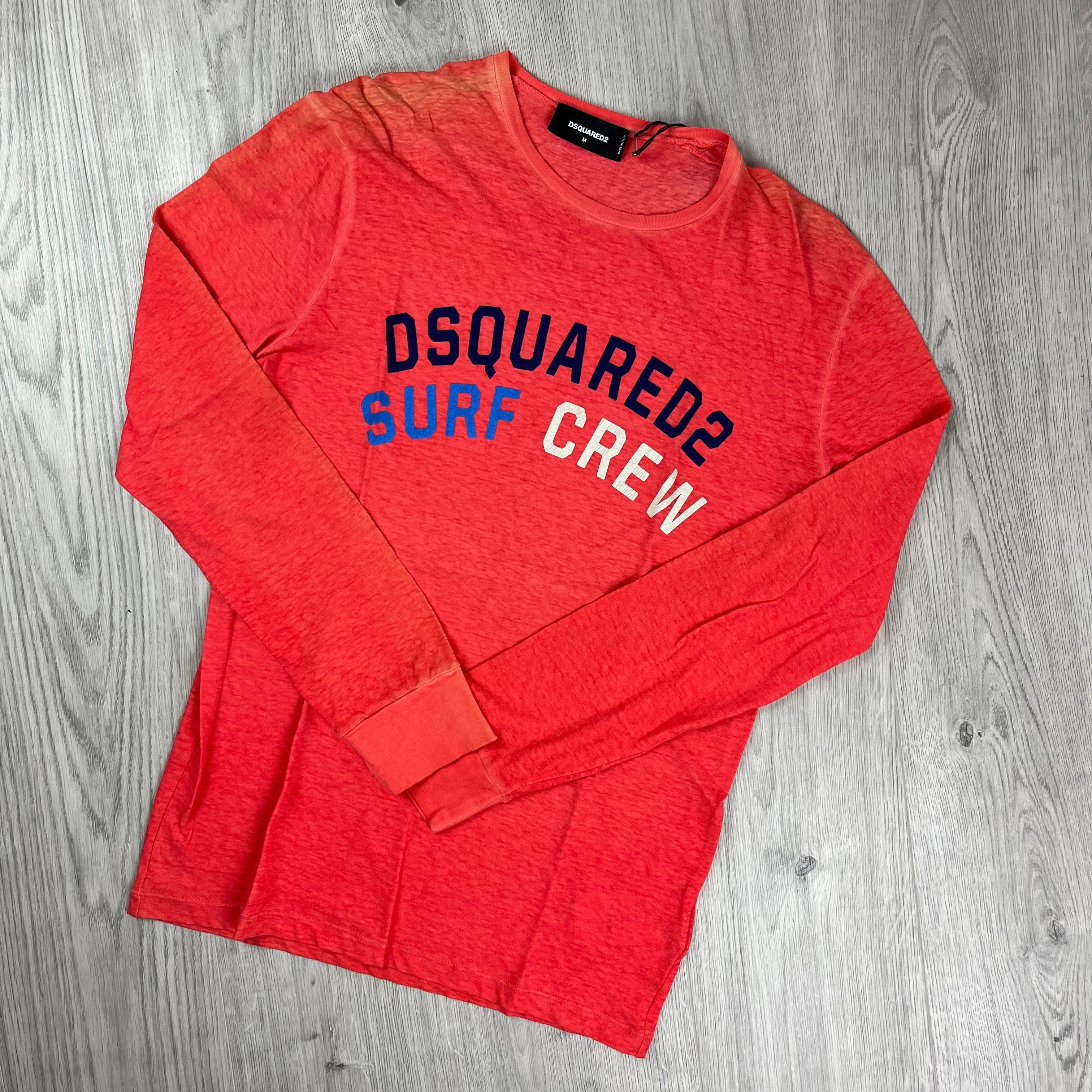 DSQUARED2 Long Sleeve T-Shirt - Red