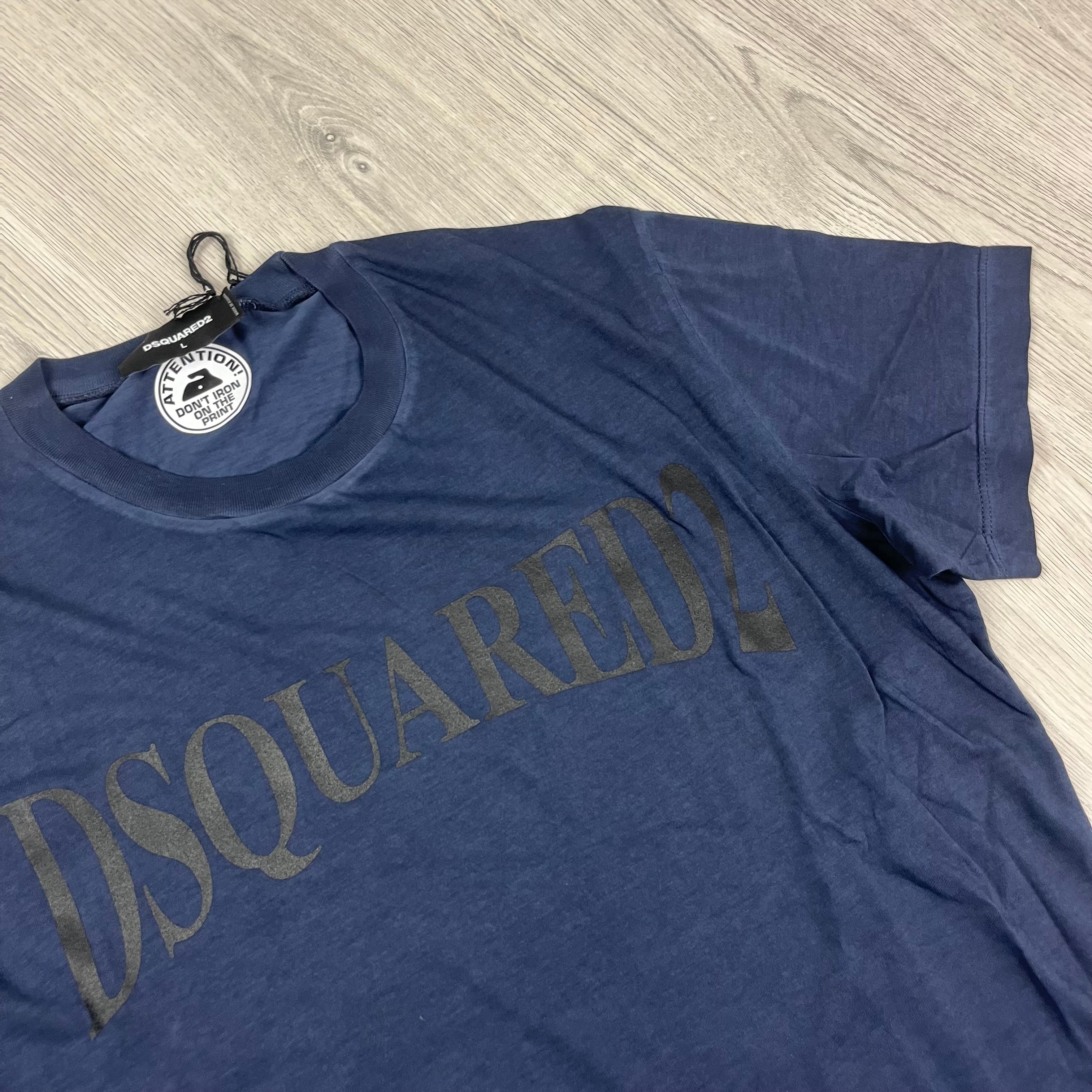 DSQUARED2 Gothic T-Shirt - Navy