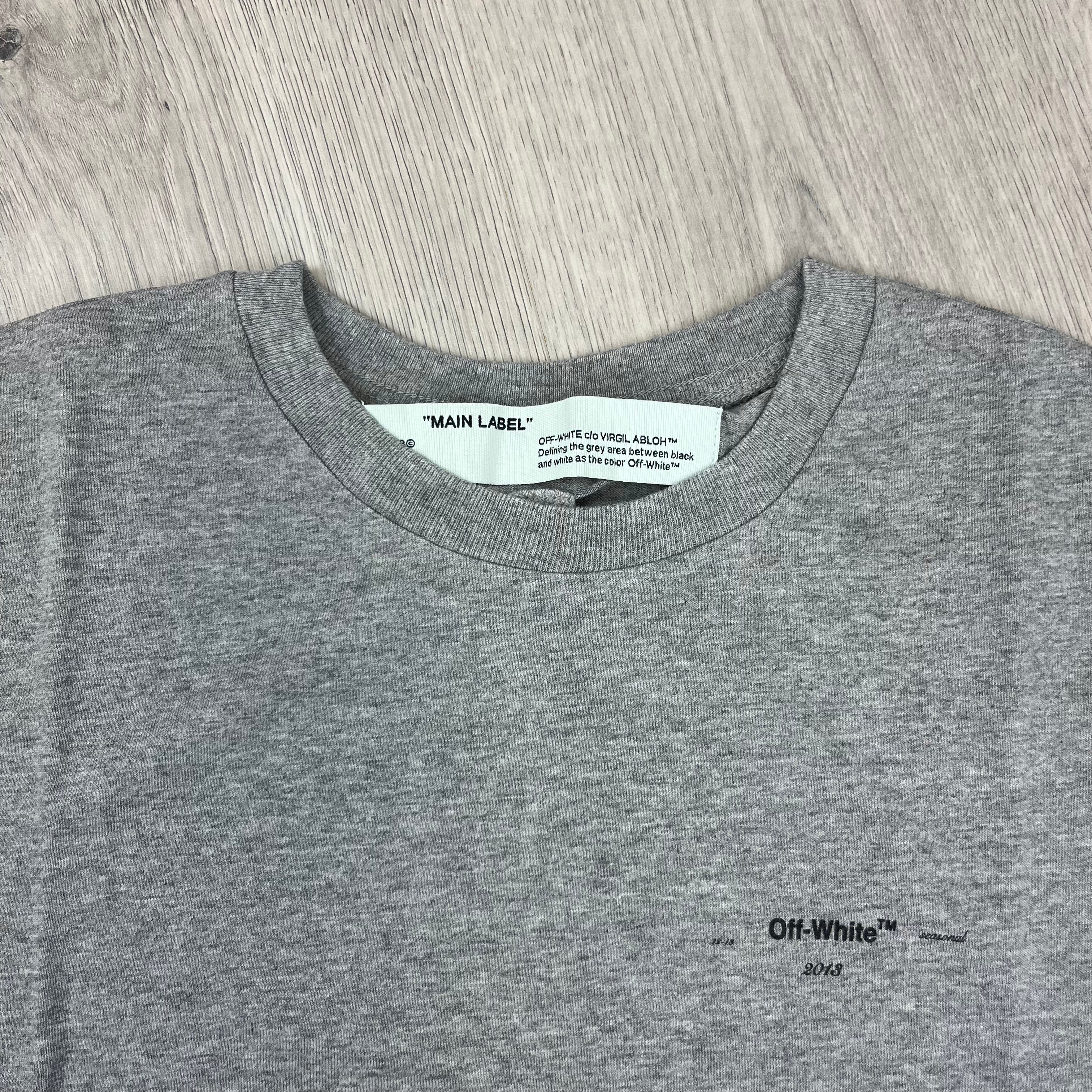 Off-White Graphic T-Shirt - Grey