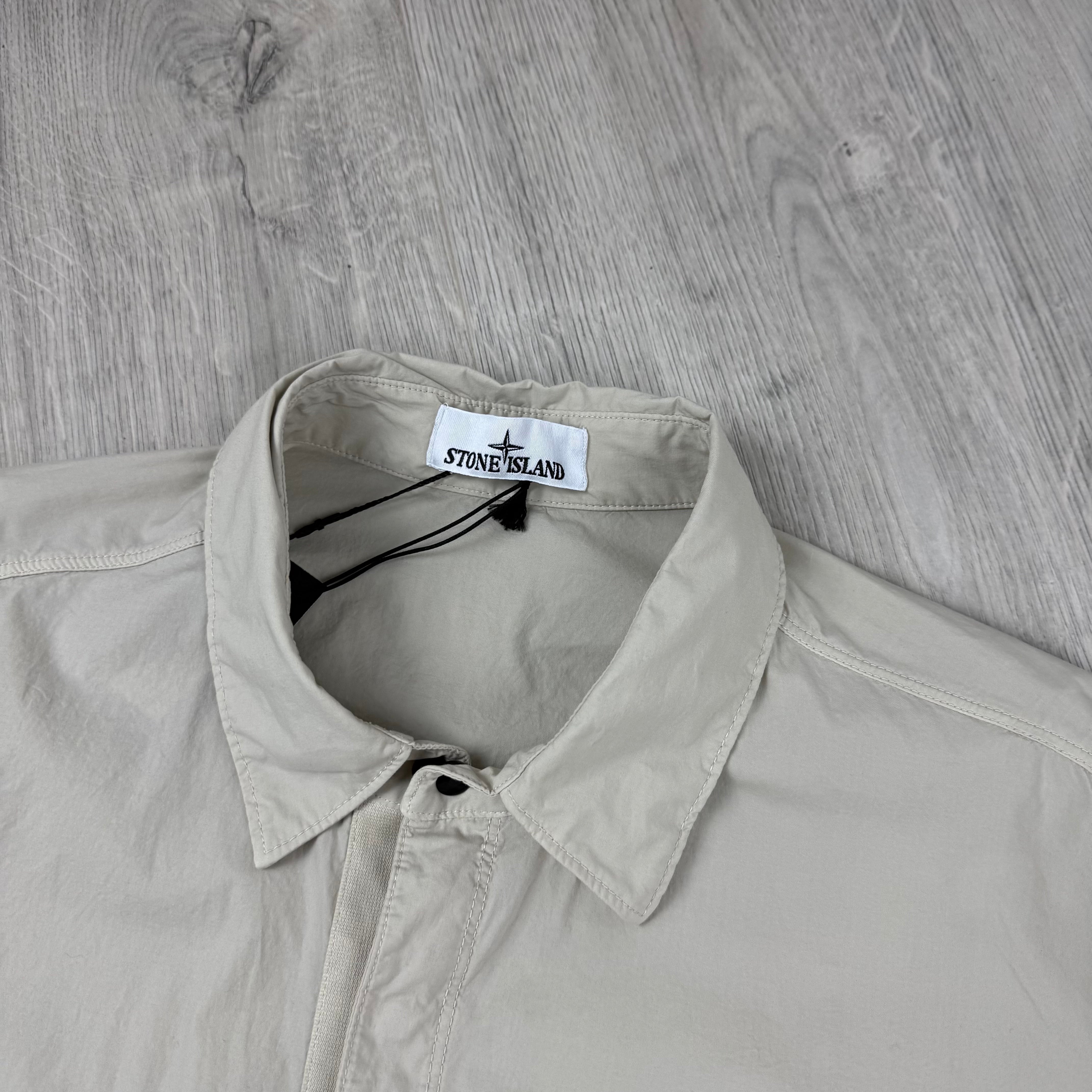 Stone Island Tela Overshirt - Sand