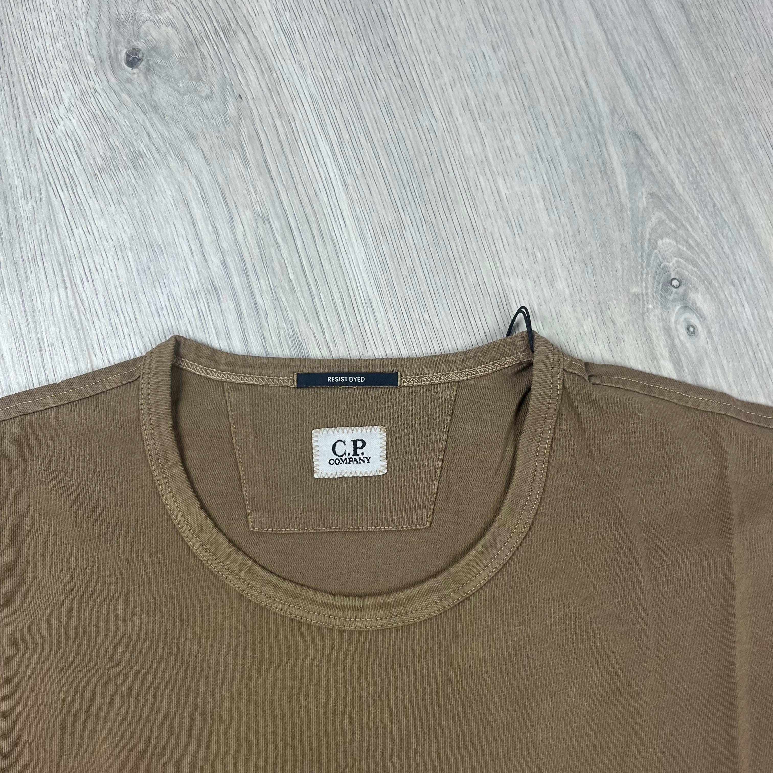 CP Company Printed T-Shirt - Brown