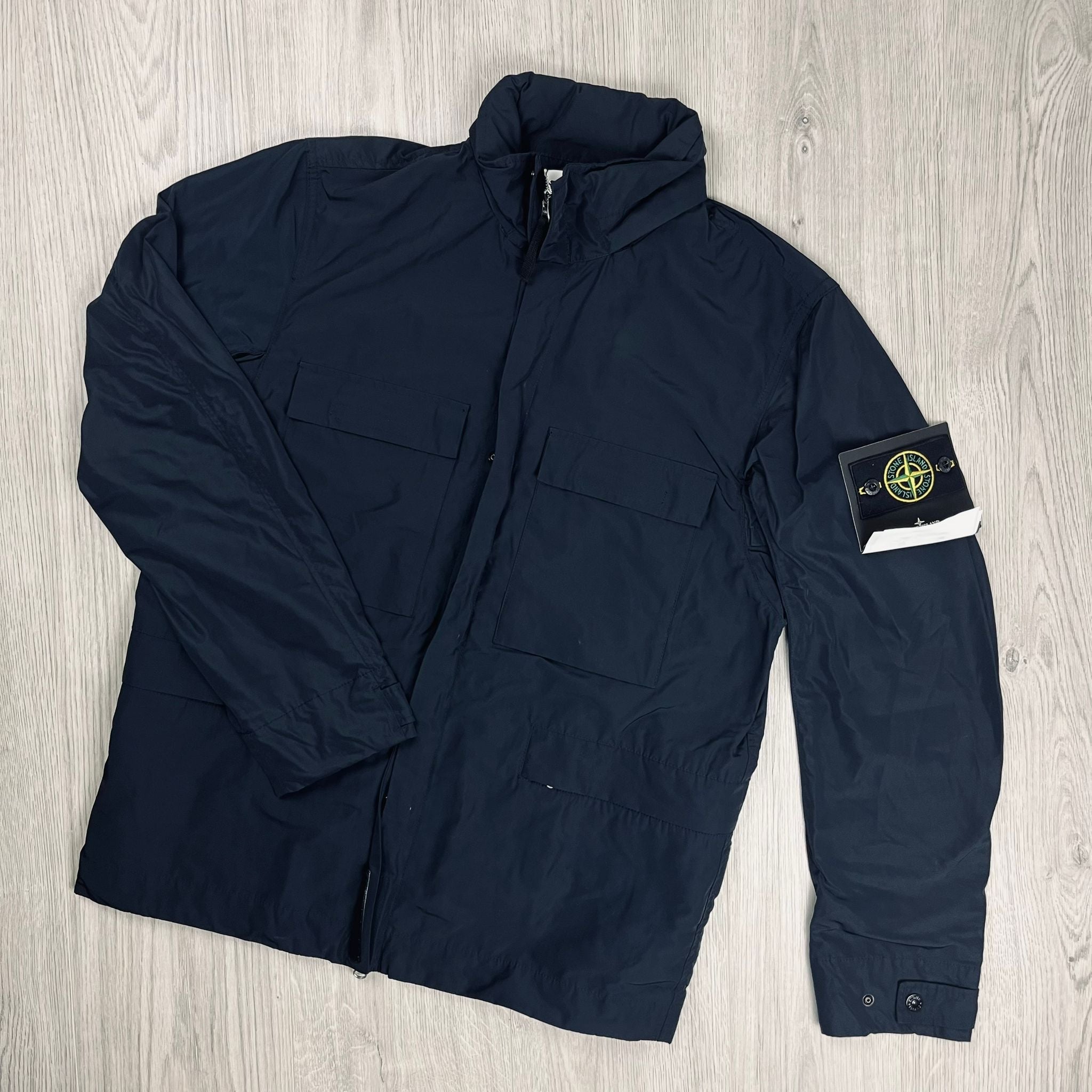 Stone Island Micro Reps Jacket - Navy