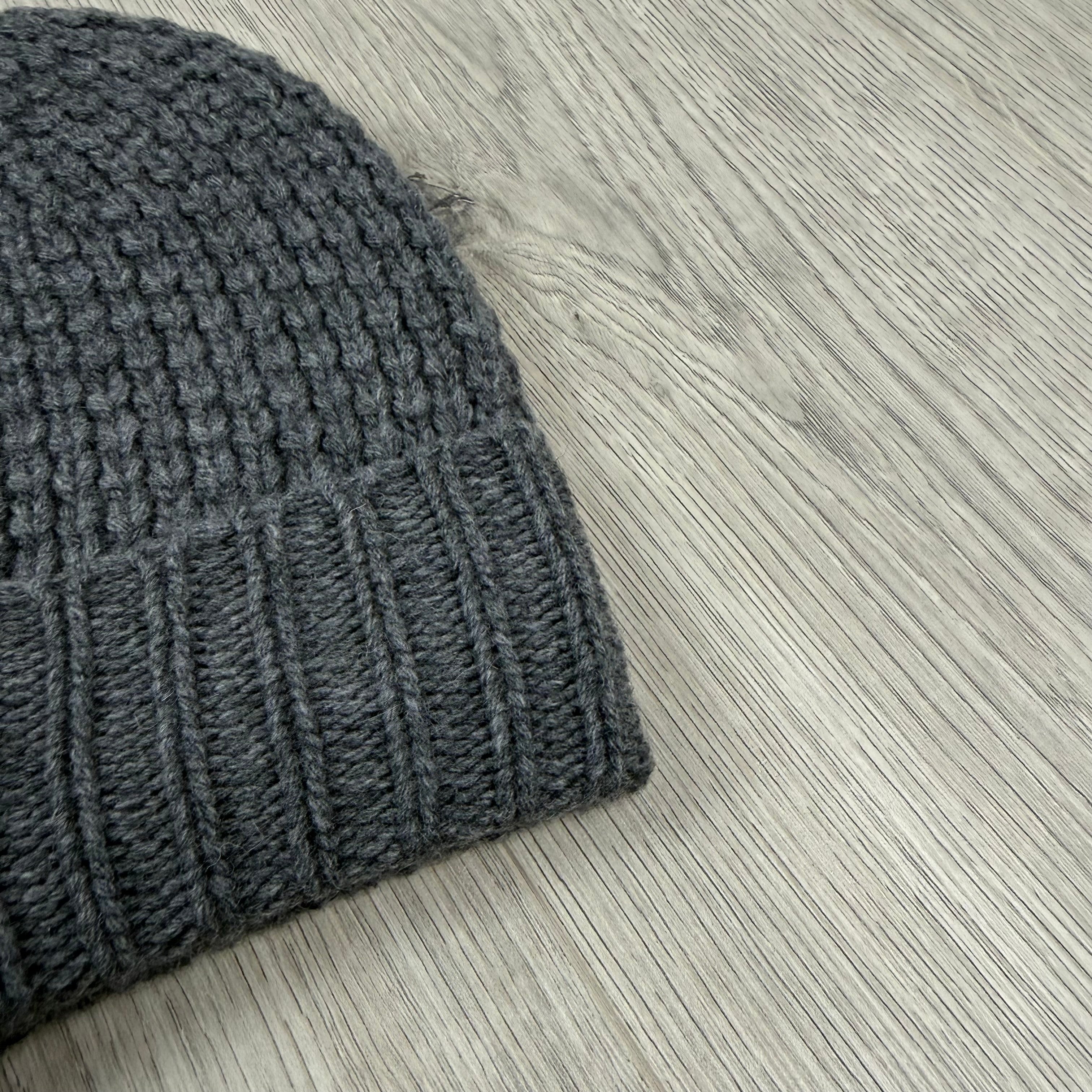 CP Company Patch Beanie - Grey